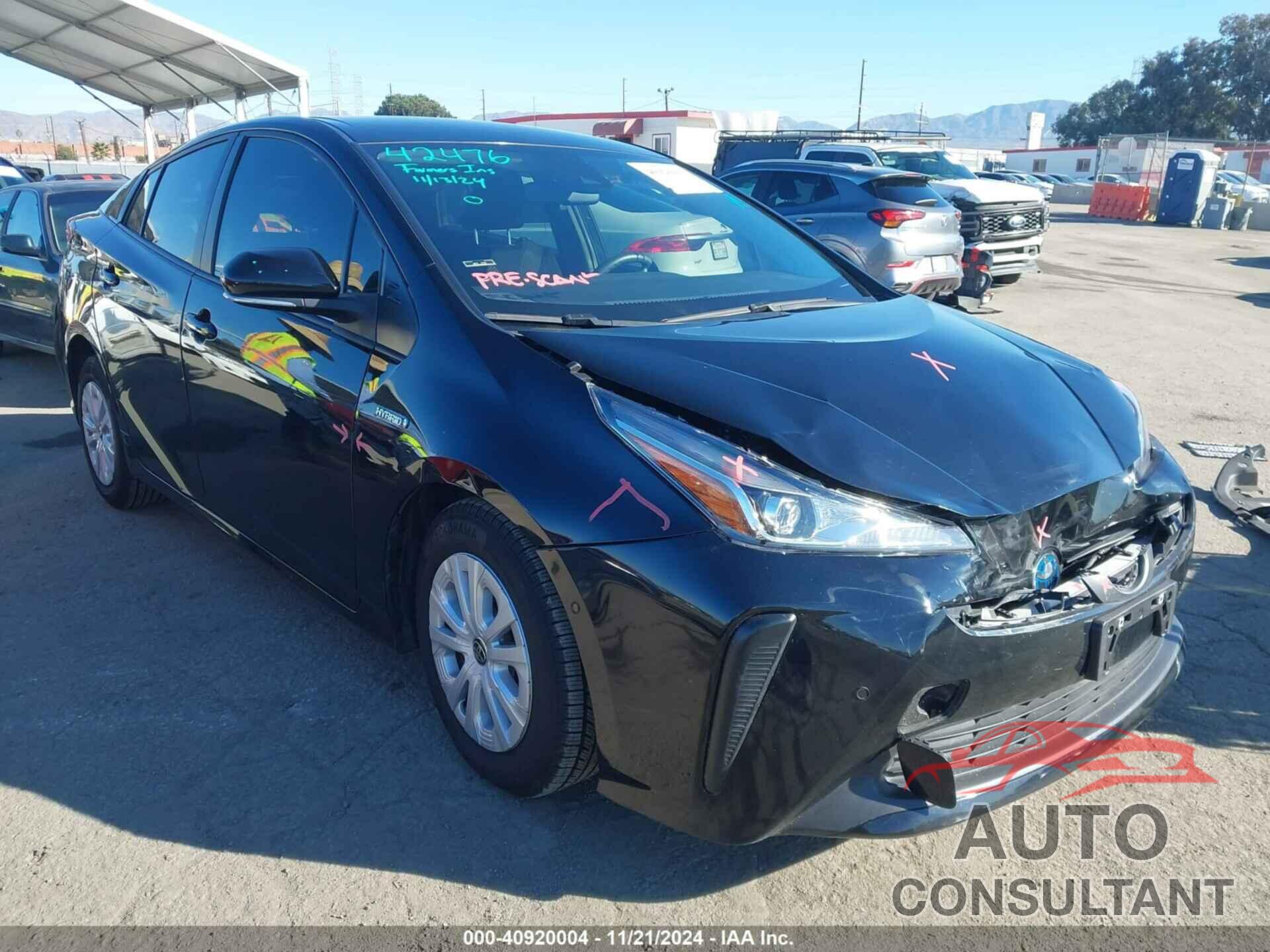 TOYOTA PRIUS 2022 - JTDKAMFU3N3183228