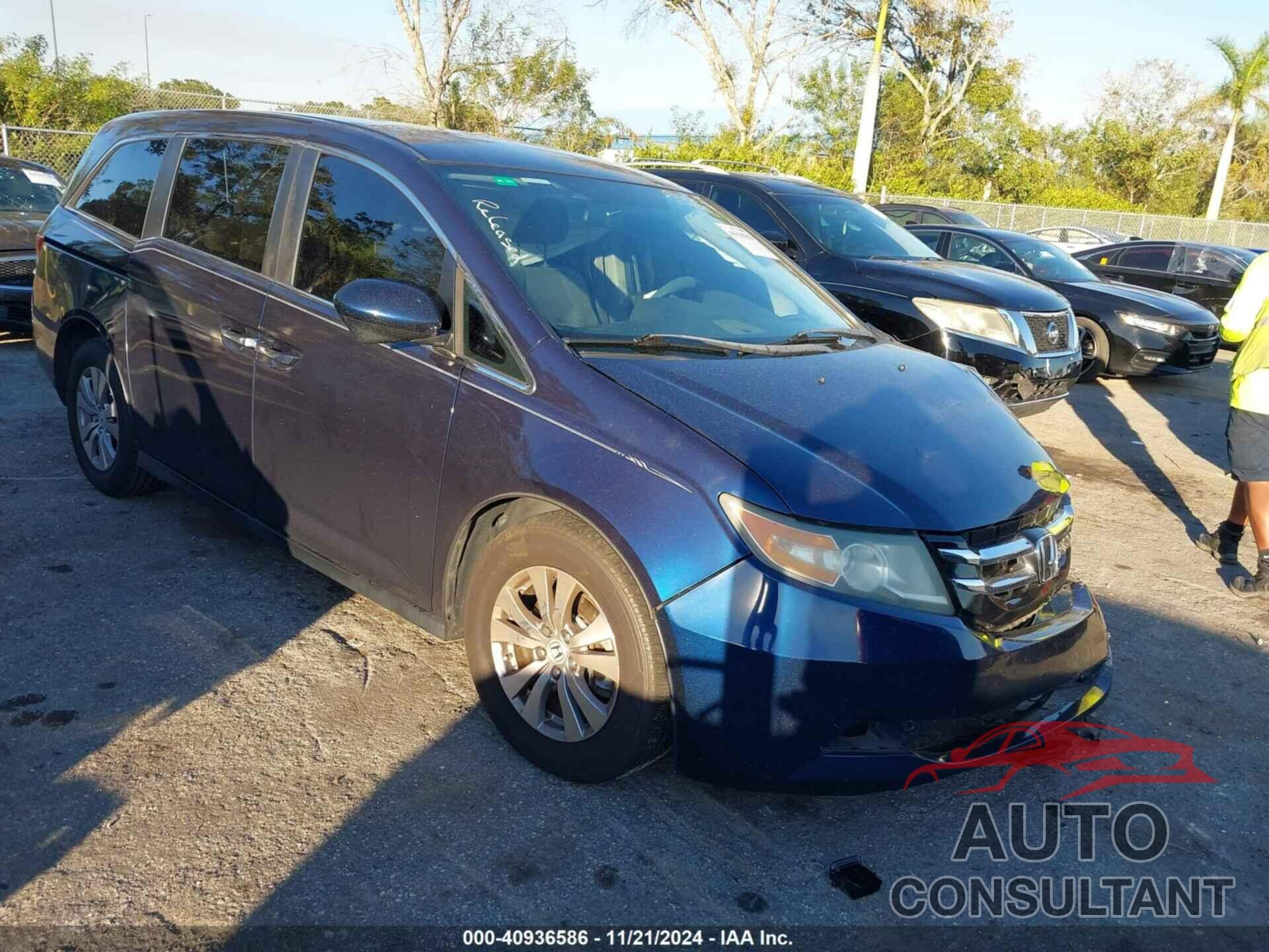 HONDA ODYSSEY 2016 - 5FNRL5H3XGB008676