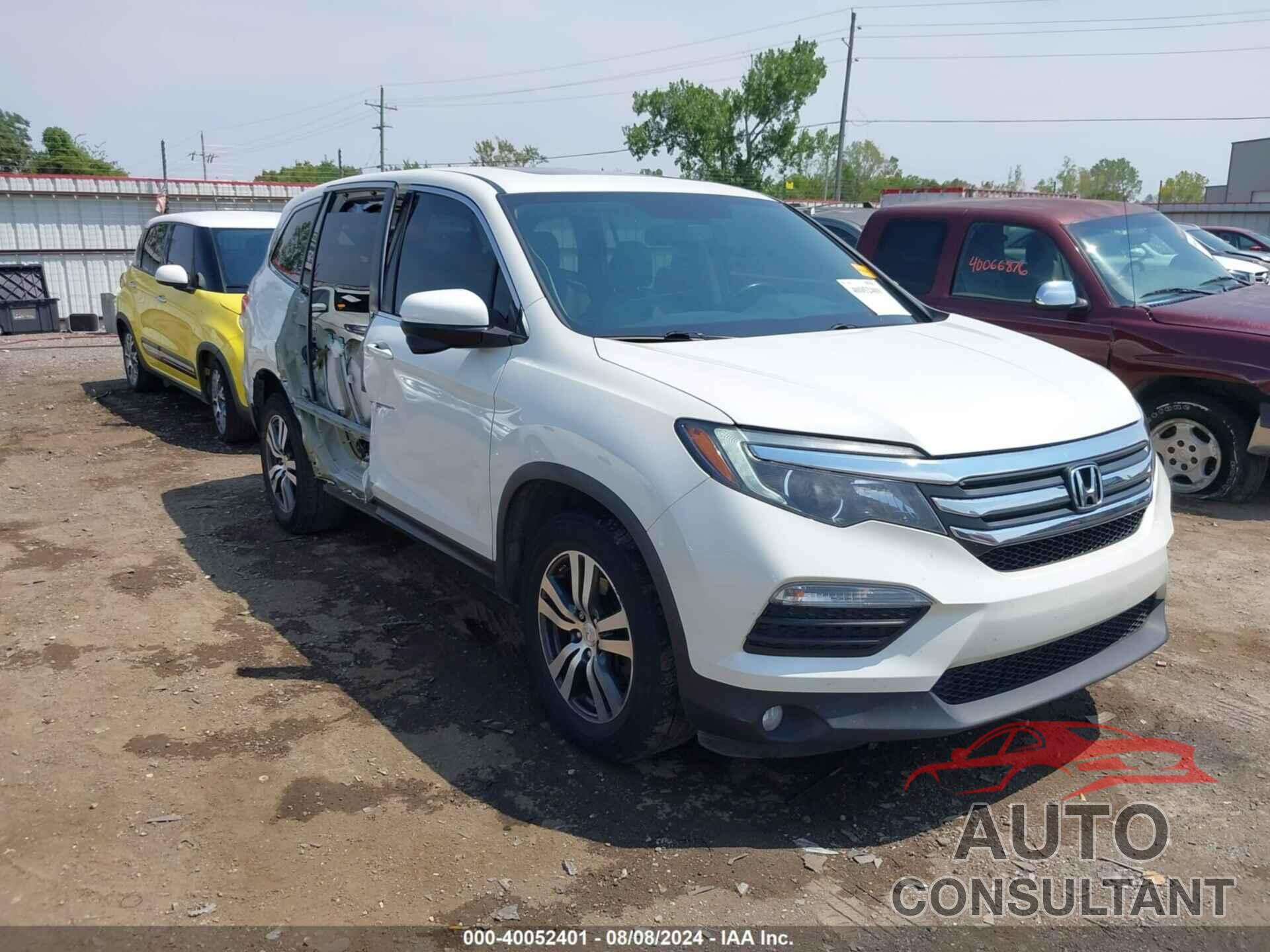 HONDA PILOT 2017 - 5FNYF5H87HB020798