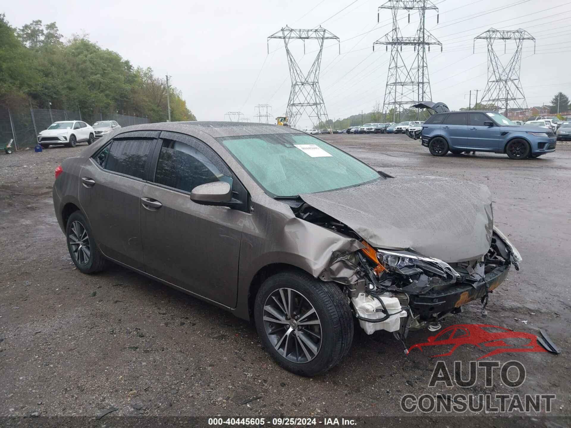 TOYOTA COROLLA 2017 - 2T1BURHE0HC812112