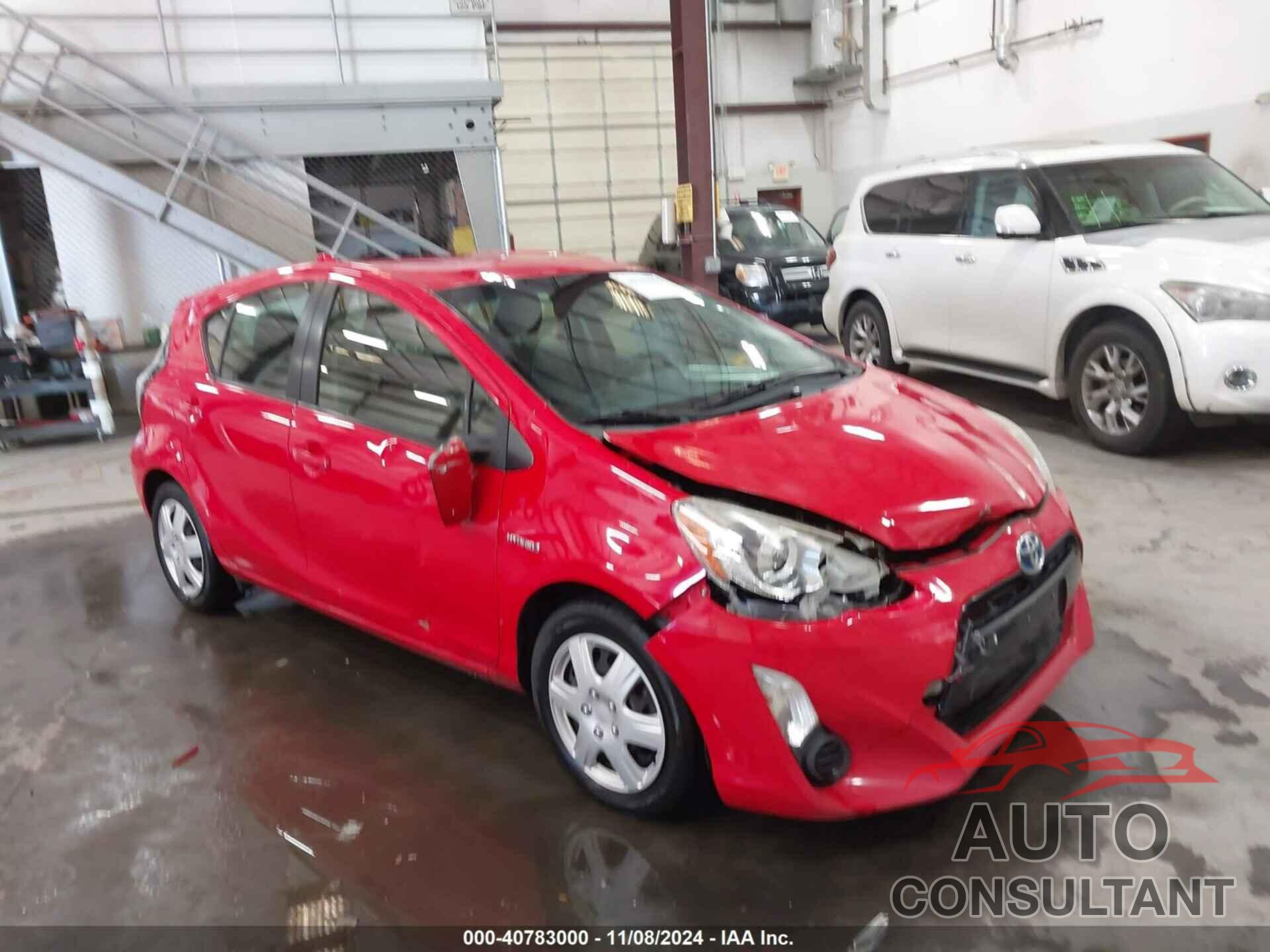TOYOTA PRIUS C 2015 - JTDKDTB33F1088020