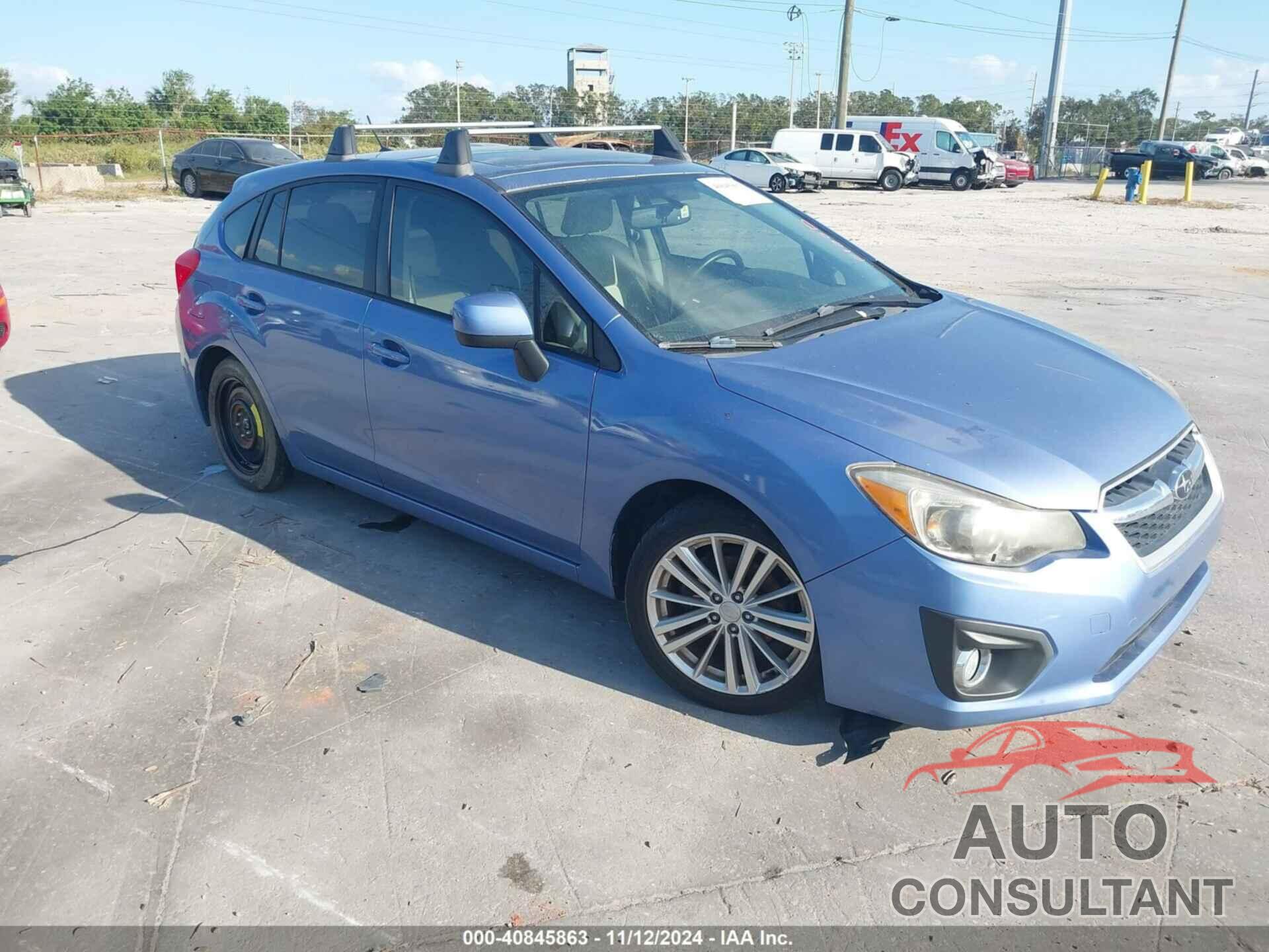 SUBARU IMPREZA 2013 - JF1GPAD63DH201015