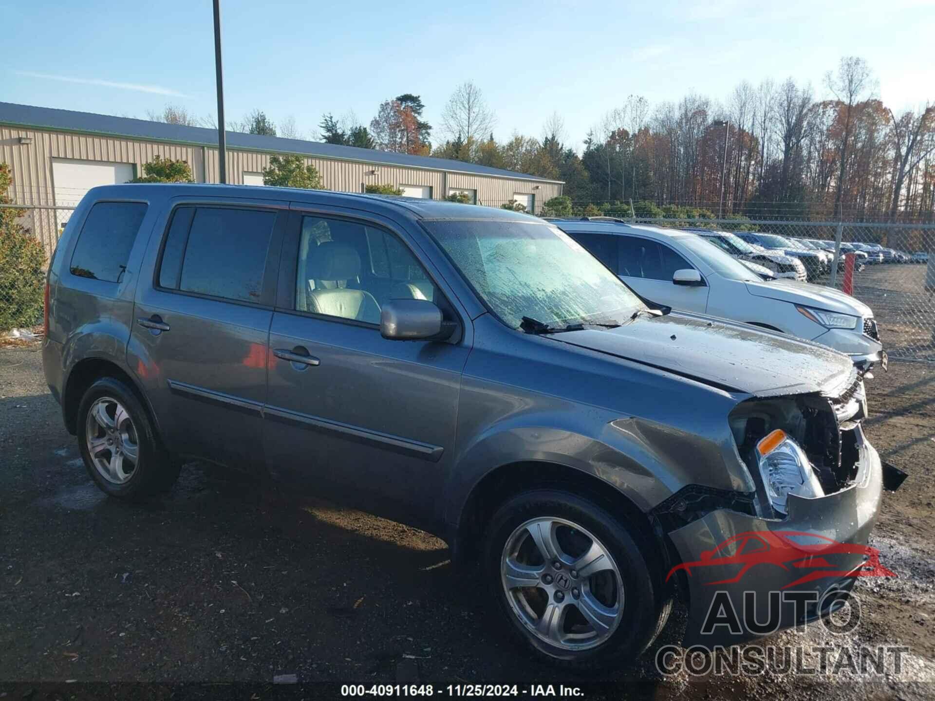 HONDA PILOT 2013 - 5FNYF4H67DB029374