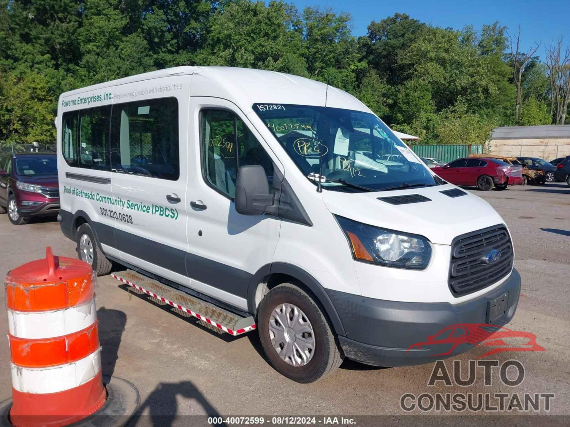 FORD TRANSIT-350 2018 - 1FBZX2CM7JKB43339
