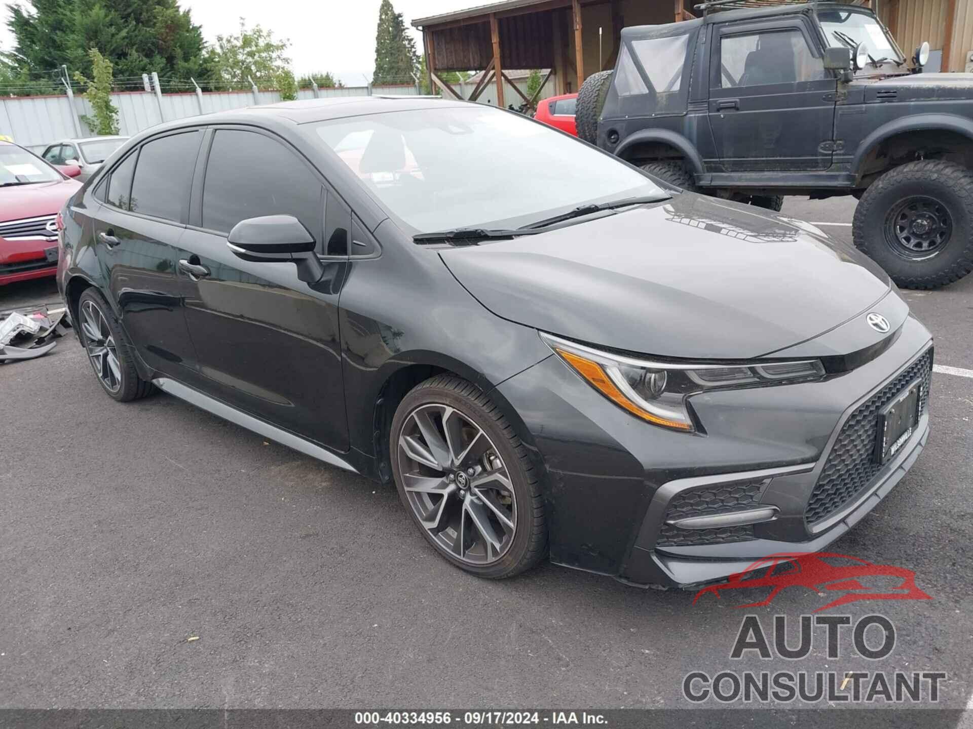 TOYOTA COROLLA 2021 - JTDT4MCE8MJ053853