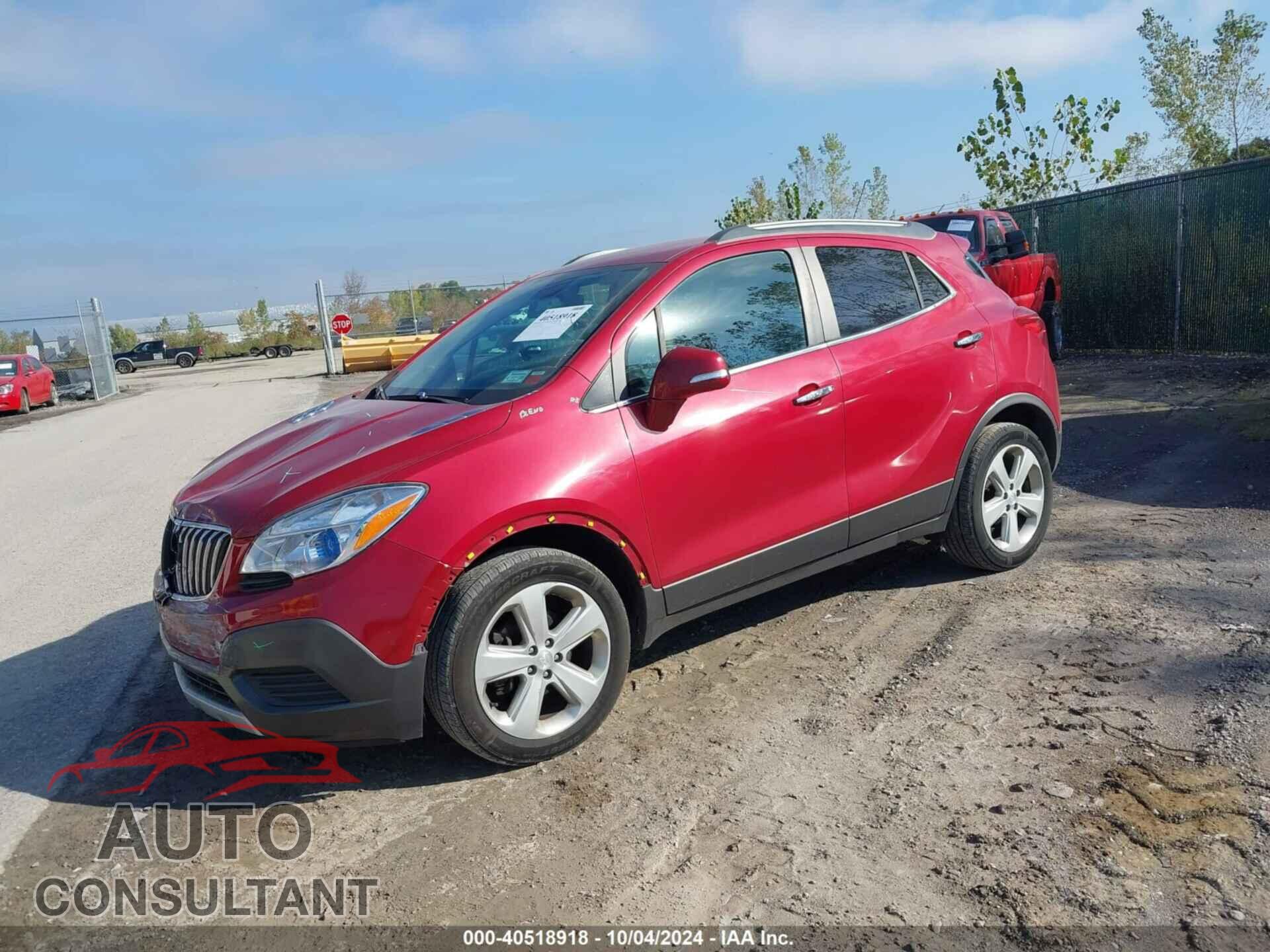 BUICK ENCORE 2015 - KL4CJESB6FB214567
