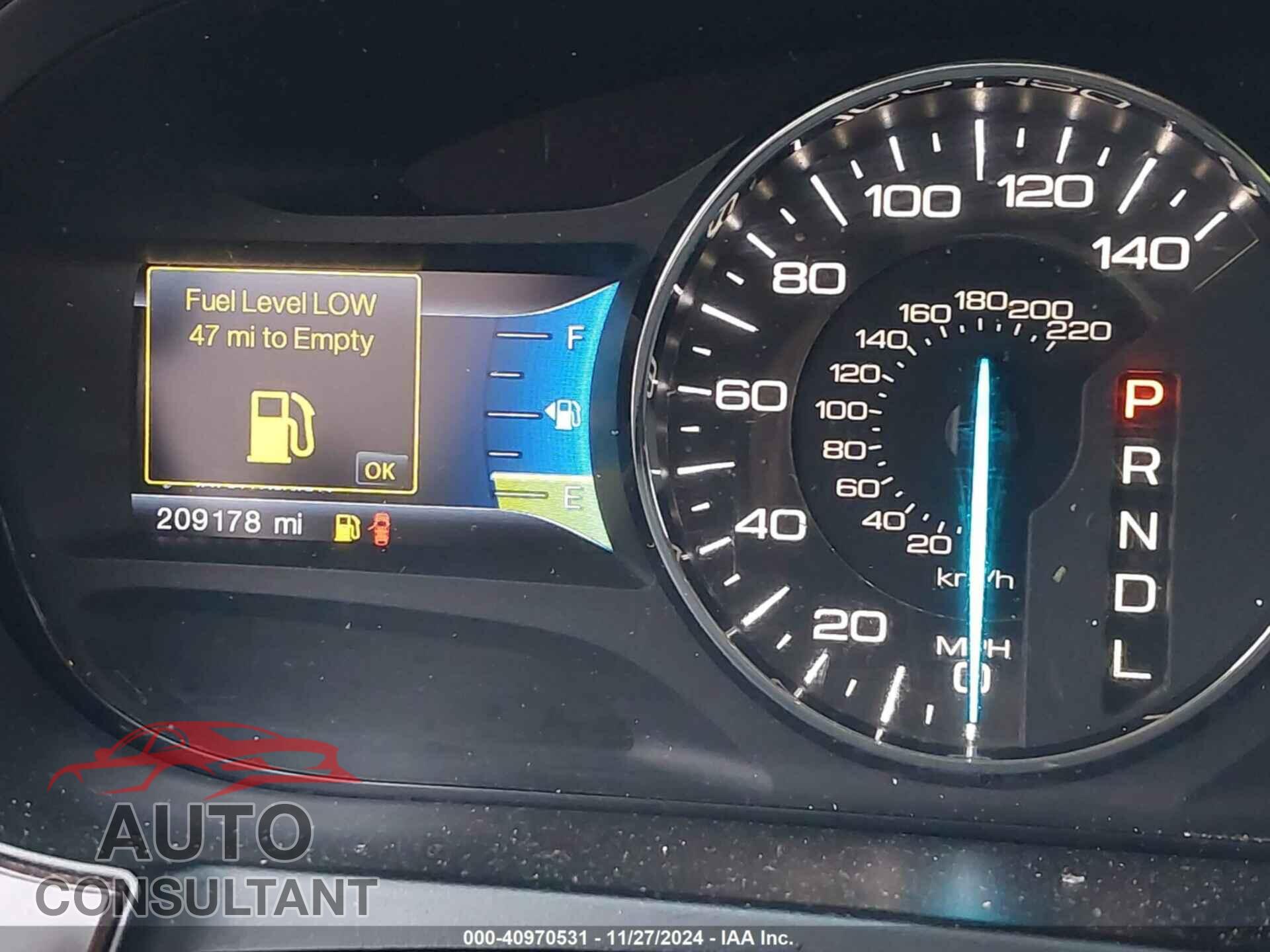 FORD EDGE 2013 - 2FMDK3K9XDBB24849