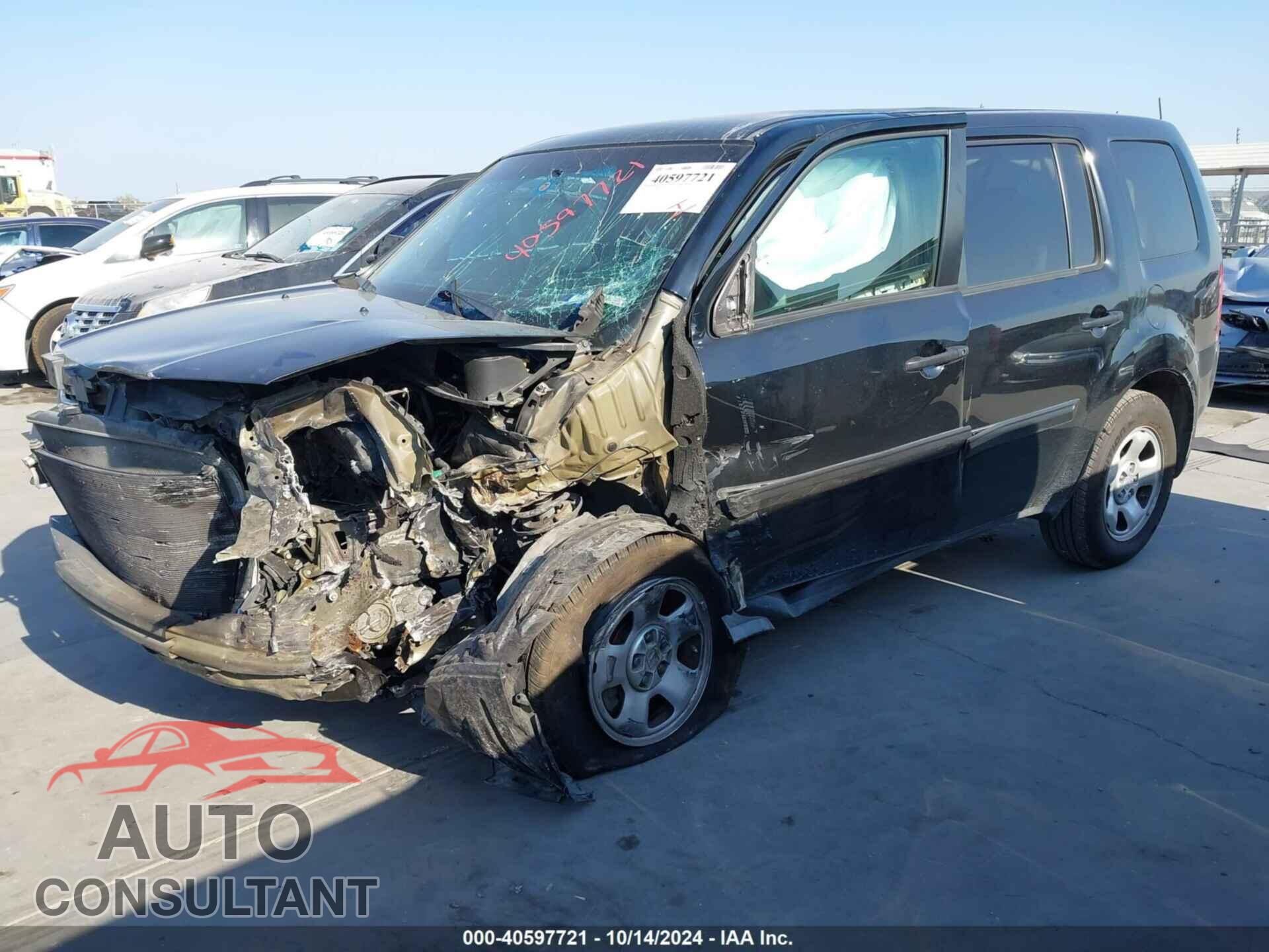 HONDA PILOT 2015 - 5FNYF3H28FB032004