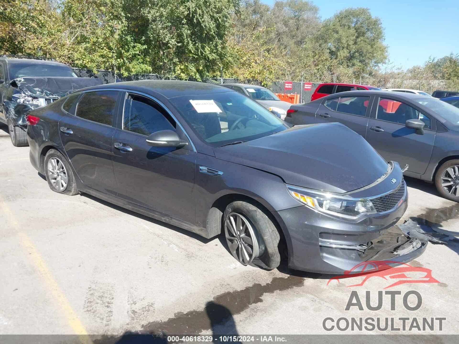 KIA OPTIMA 2016 - KNAGT4L30G5107272