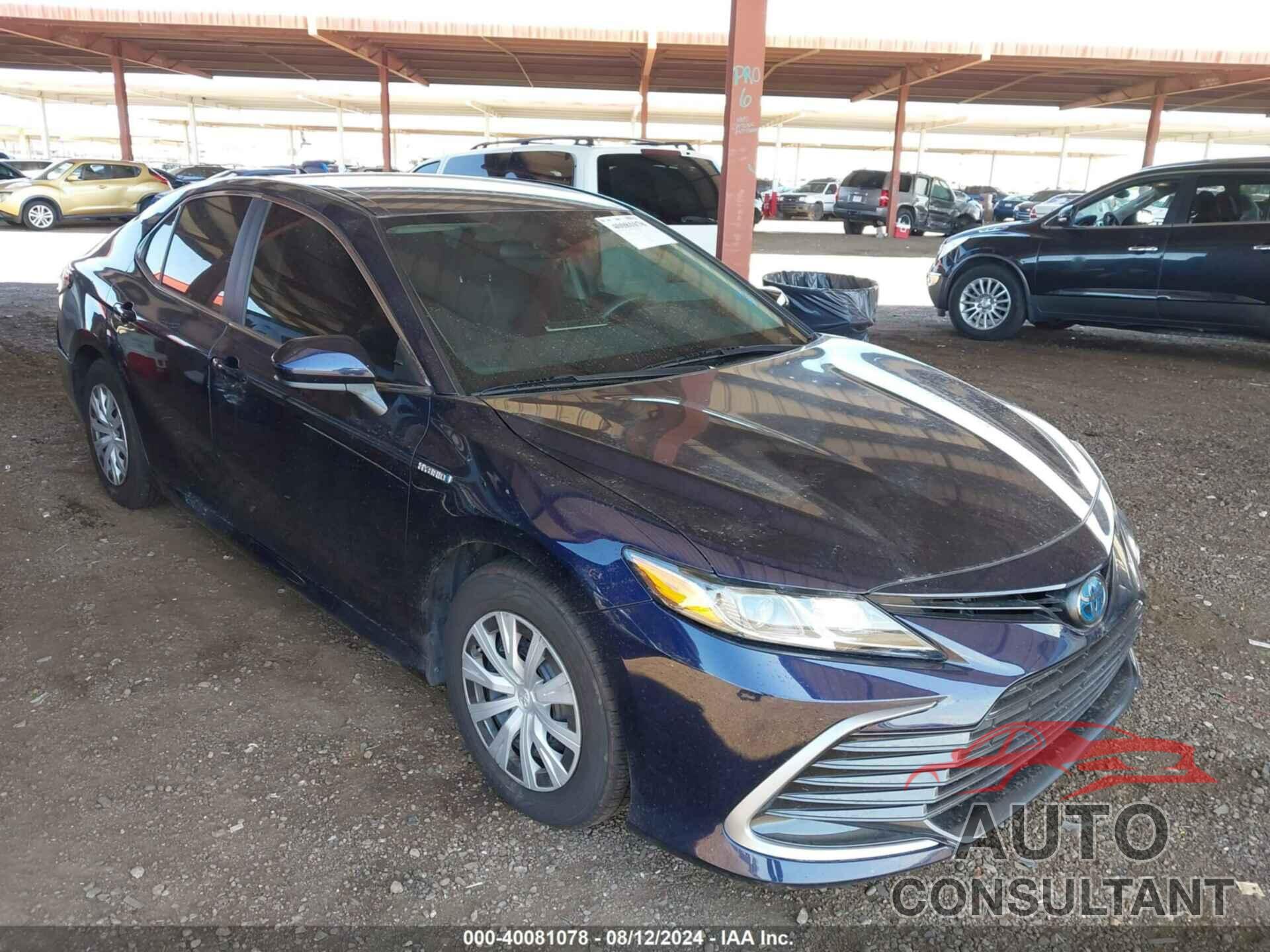 TOYOTA CAMRY 2021 - 4T1C31AK5MU556342