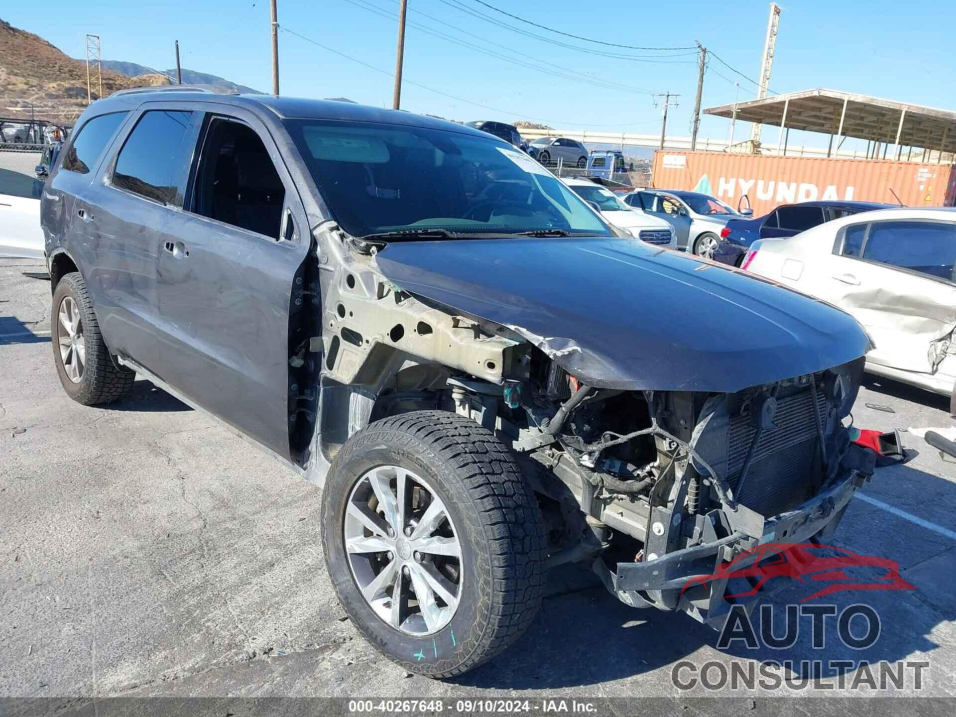 DODGE DURANGO 2016 - 1C4RDJDG2GC412843