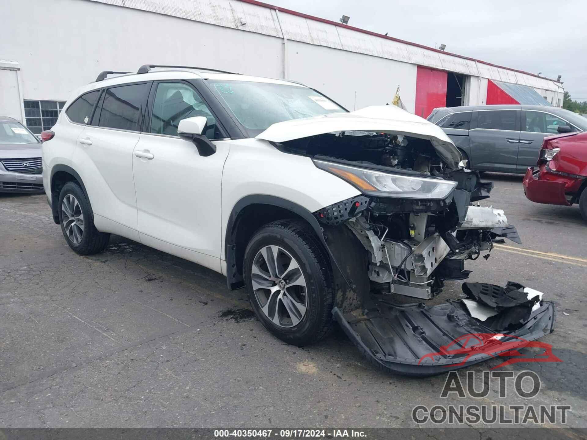 TOYOTA HIGHLANDER 2020 - 5TDGZRBH4LS518349