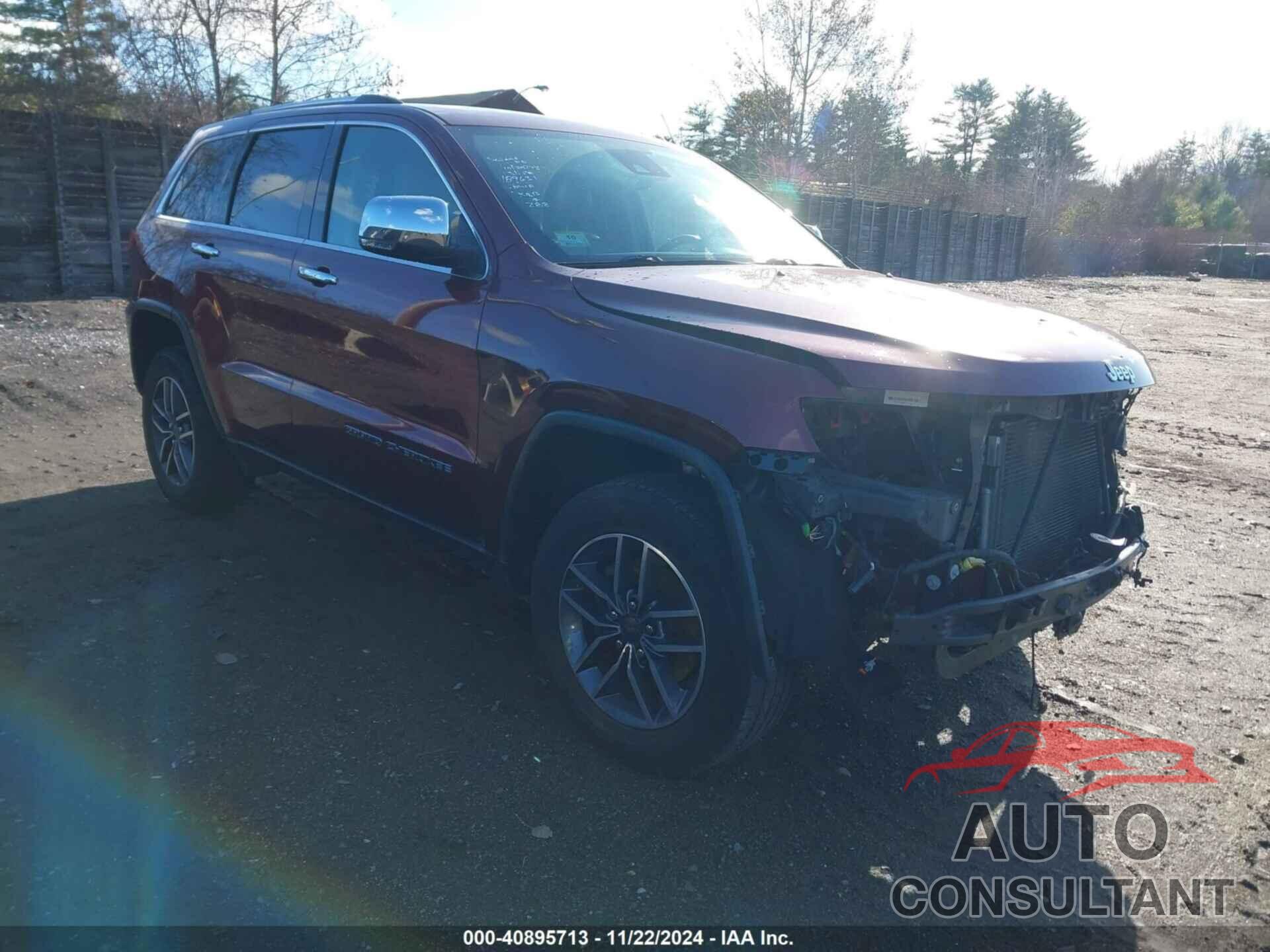 JEEP GRAND CHEROKEE 2019 - 1C4RJFBG1KC593600