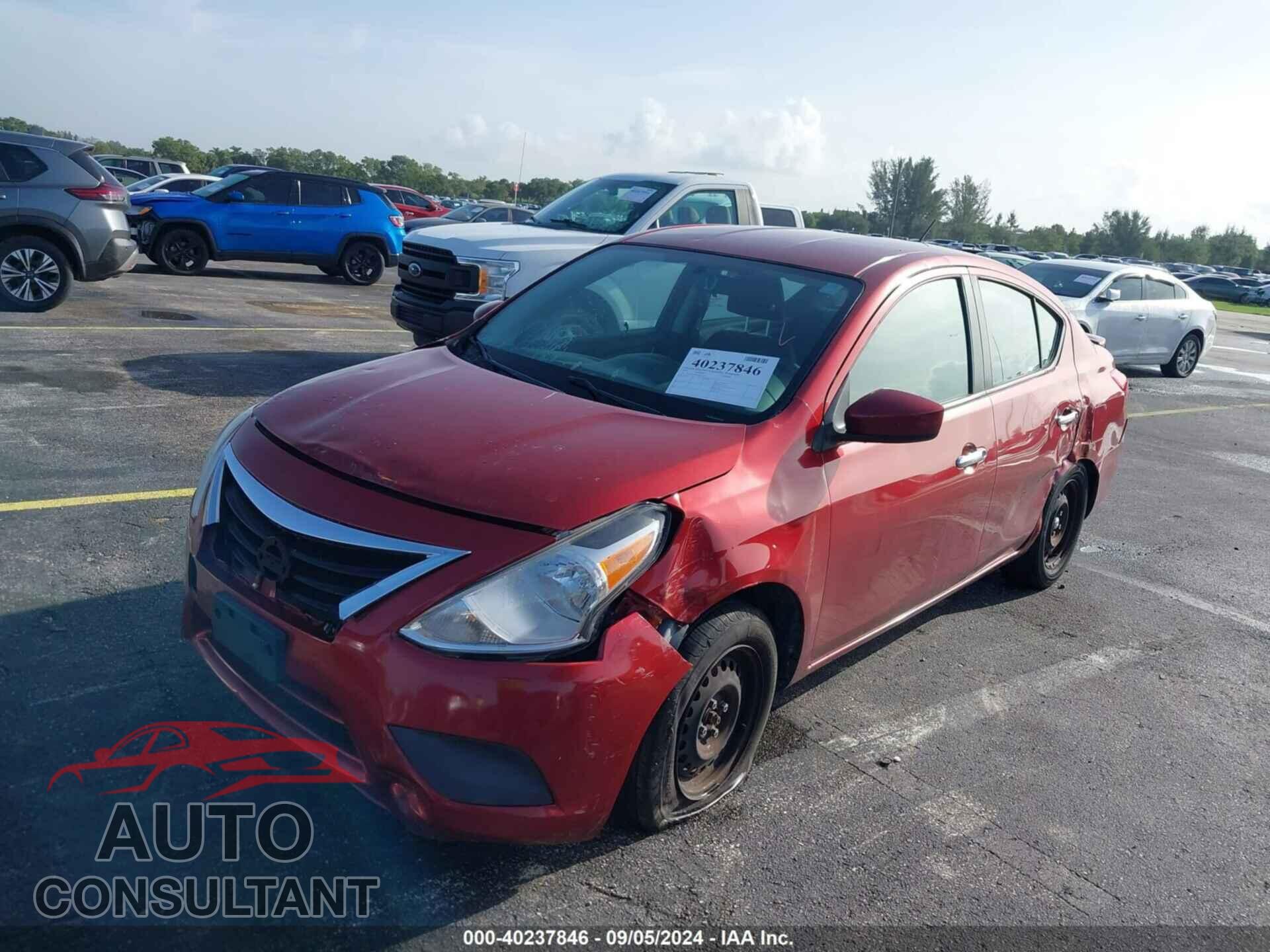 NISSAN VERSA 2019 - 3N1CN7AP3KL873771