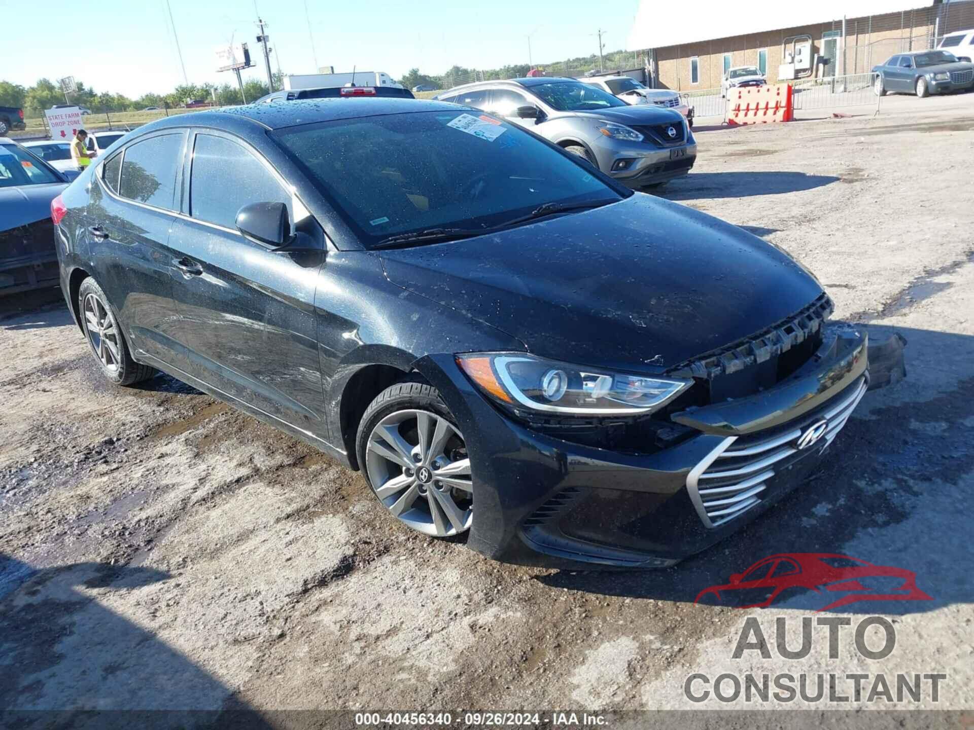 HYUNDAI ELANTRA 2018 - 5NPD84LF2JH213005