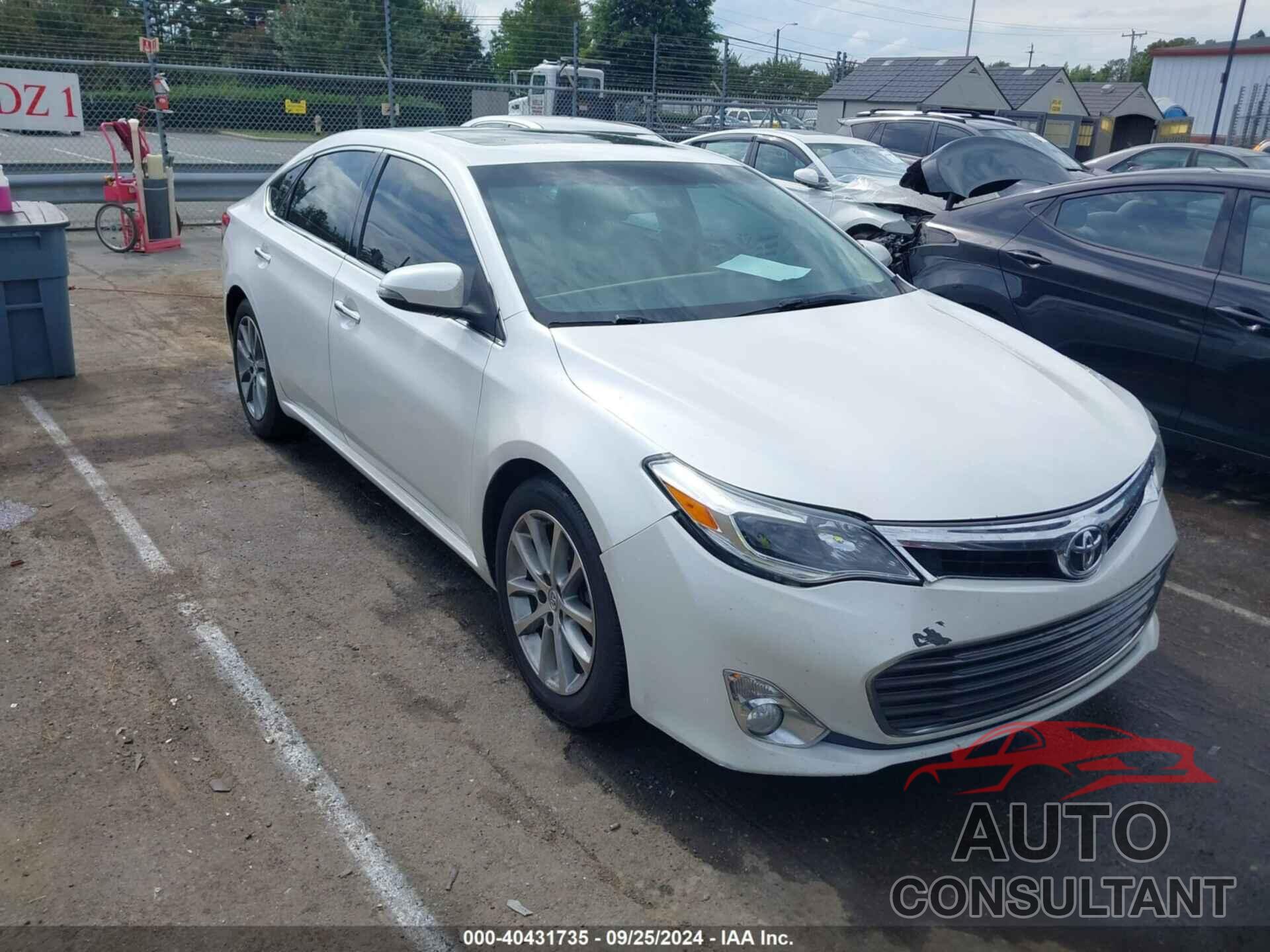 TOYOTA AVALON 2014 - 4T1BK1EBXEU103800