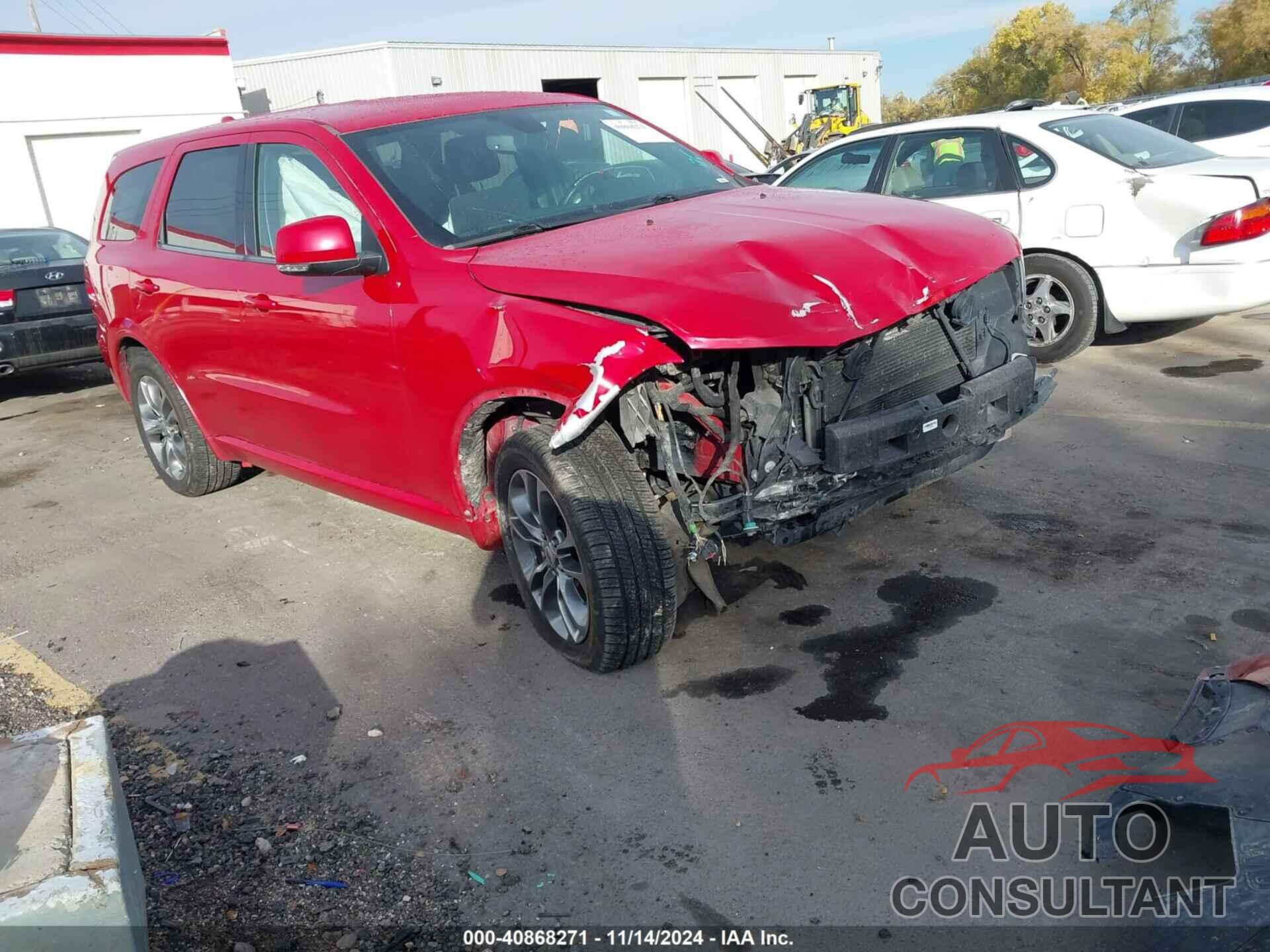 DODGE DURANGO 2019 - 1C4RDJDG5KC722574
