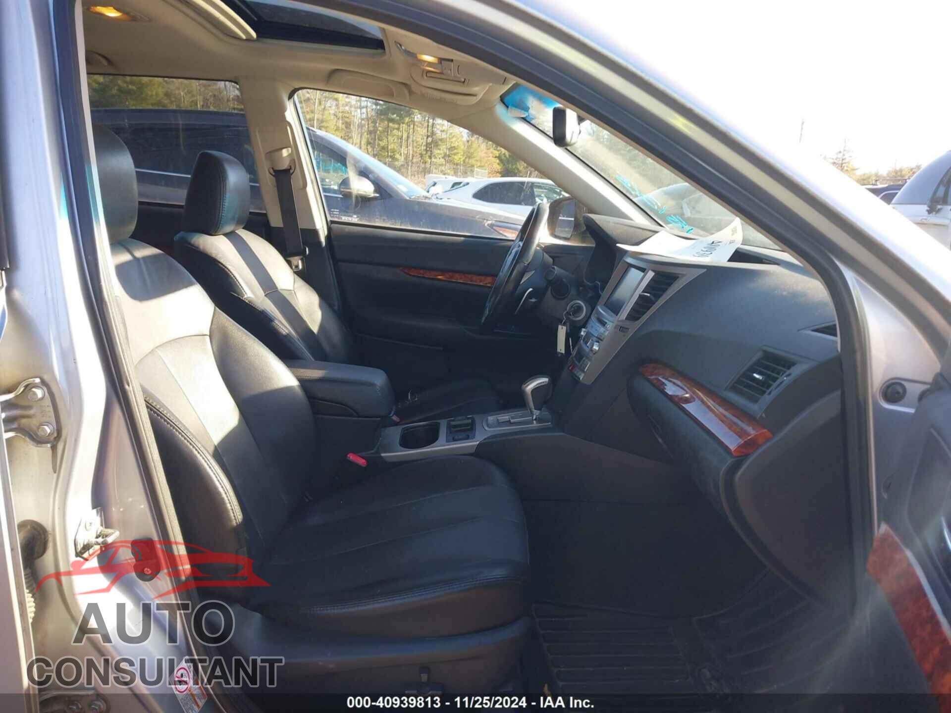SUBARU OUTBACK 2012 - 4S4BRBLC4C3268581