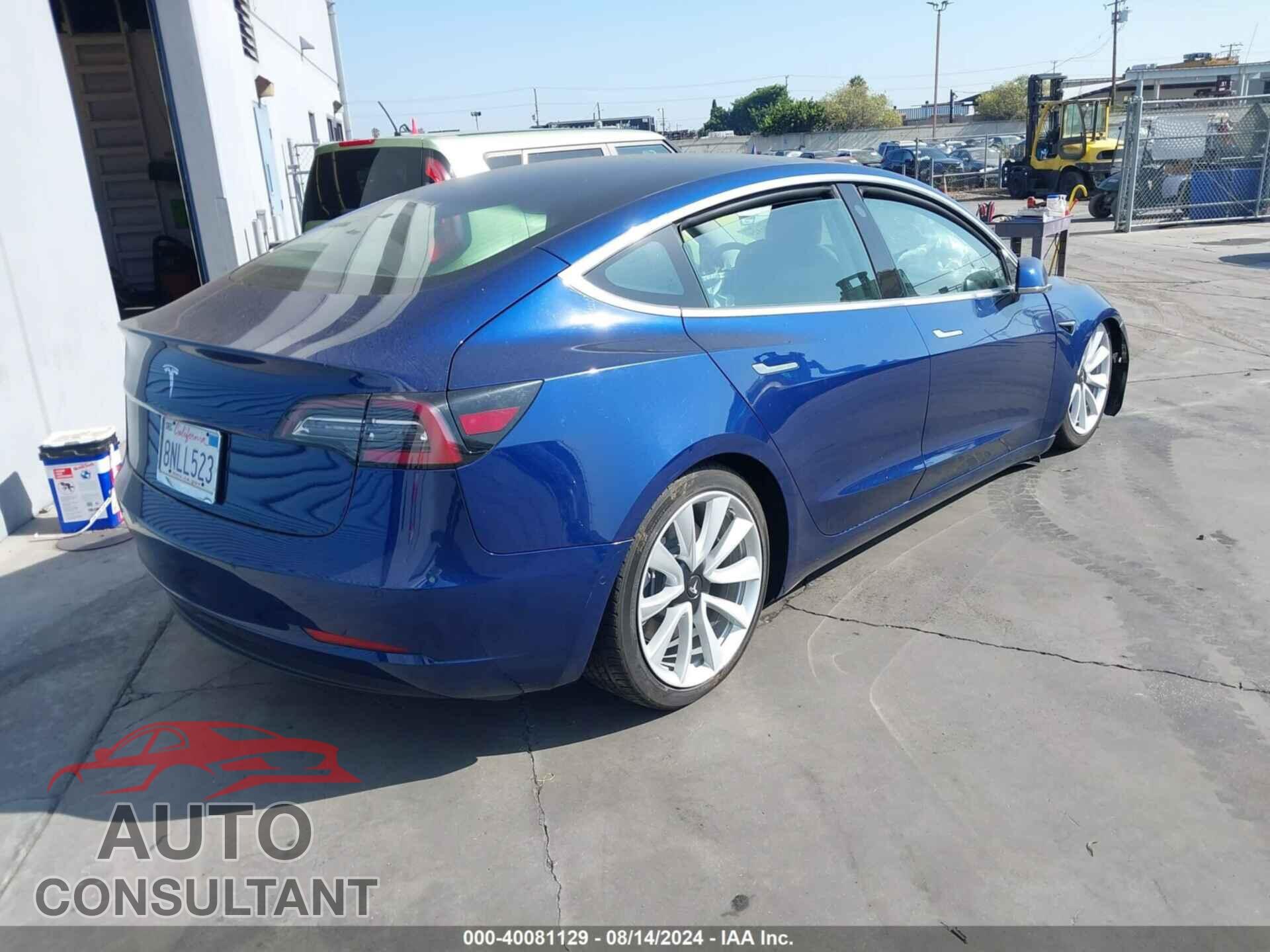 TESLA MODEL 3 2020 - 5YJ3E1EA5LF633945