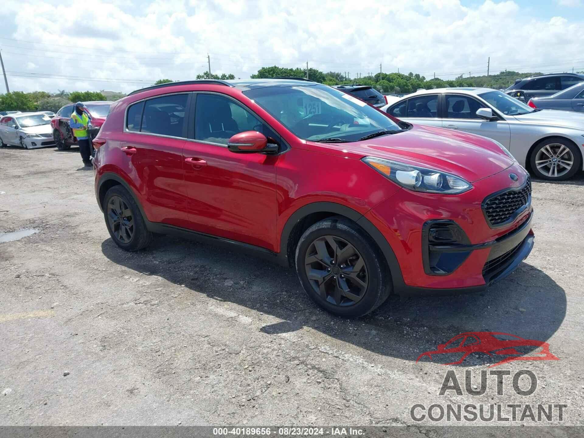 KIA SPORTAGE 2021 - KNDP63AC8M7858675