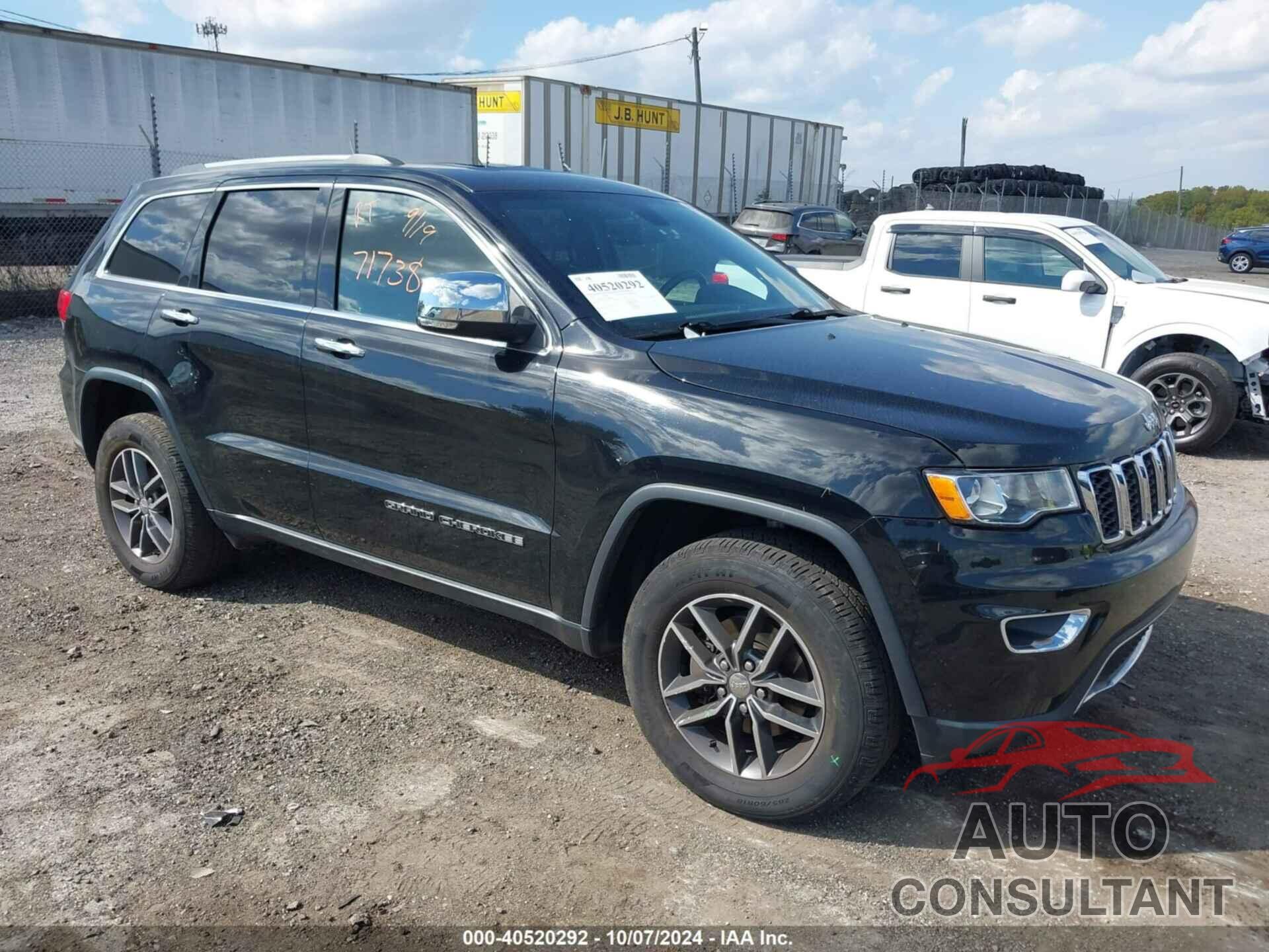 JEEP GRAND CHEROKEE 2017 - 1C4RJFBGXHC670621