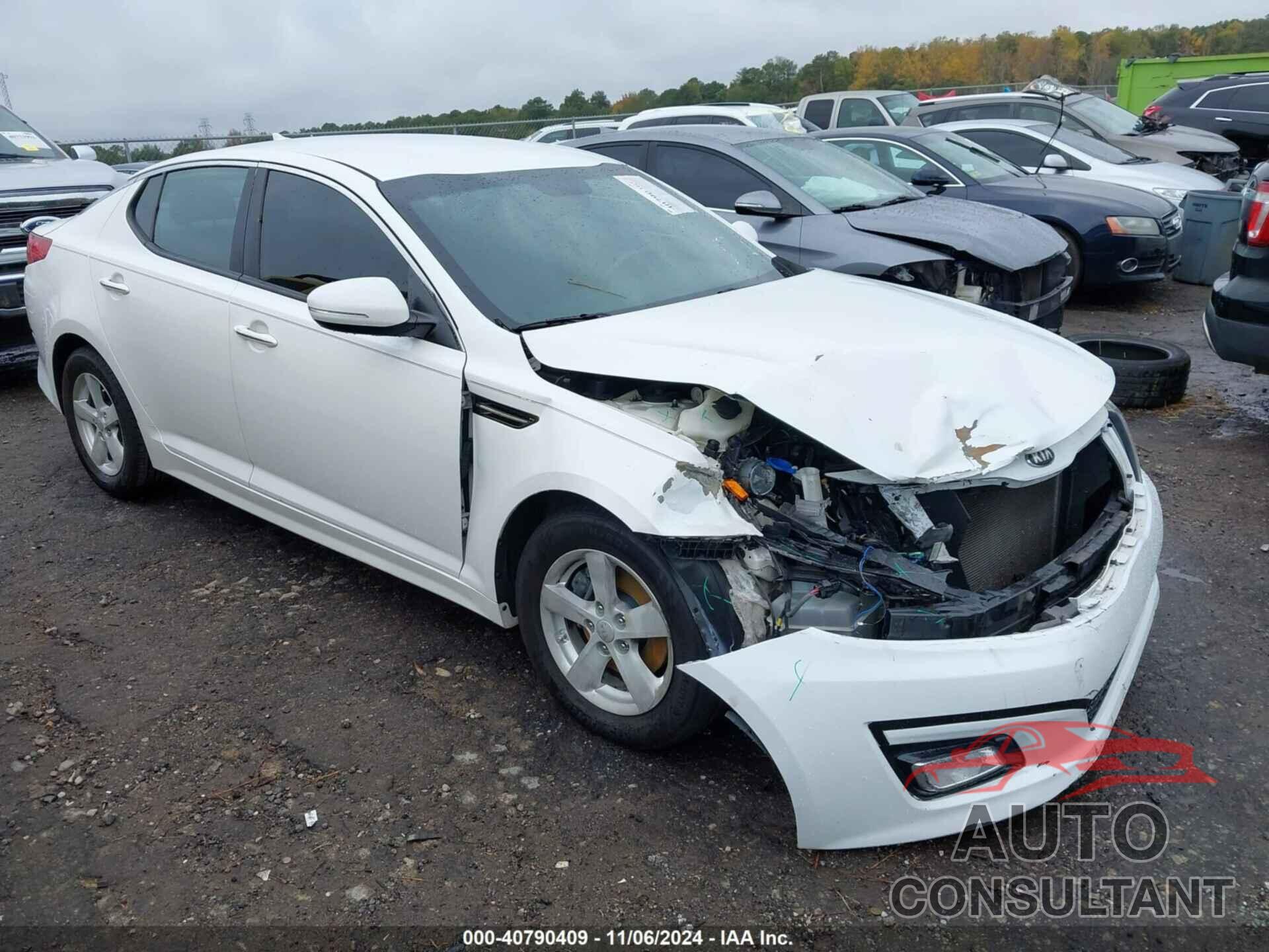 KIA OPTIMA 2015 - KNAGM4A77F5648580