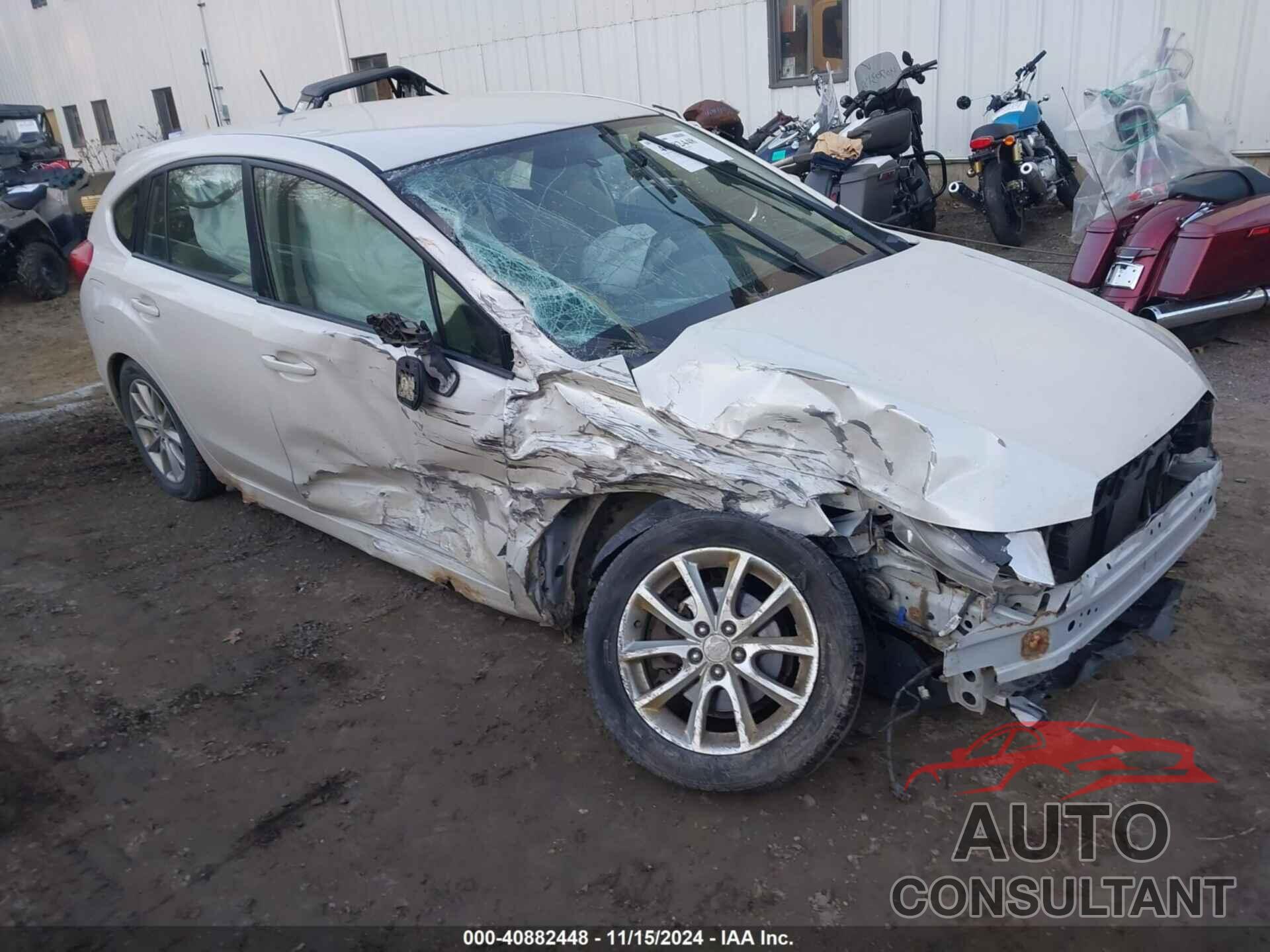 SUBARU IMPREZA 2013 - JF1GPAC66DH875015