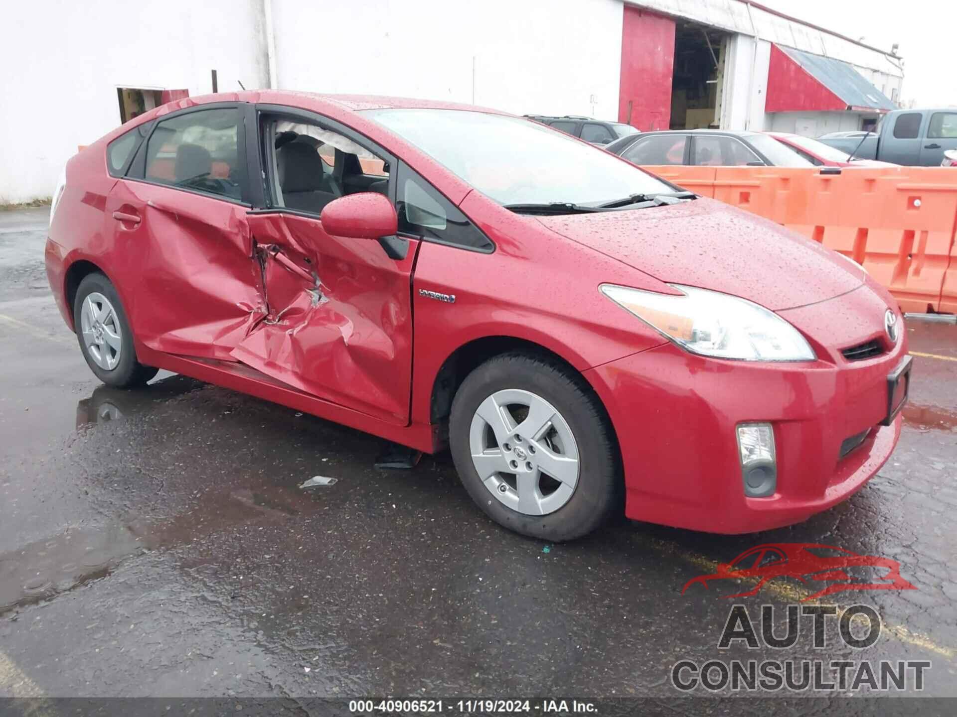 TOYOTA PRIUS 2011 - JTDKN3DU0B0313254