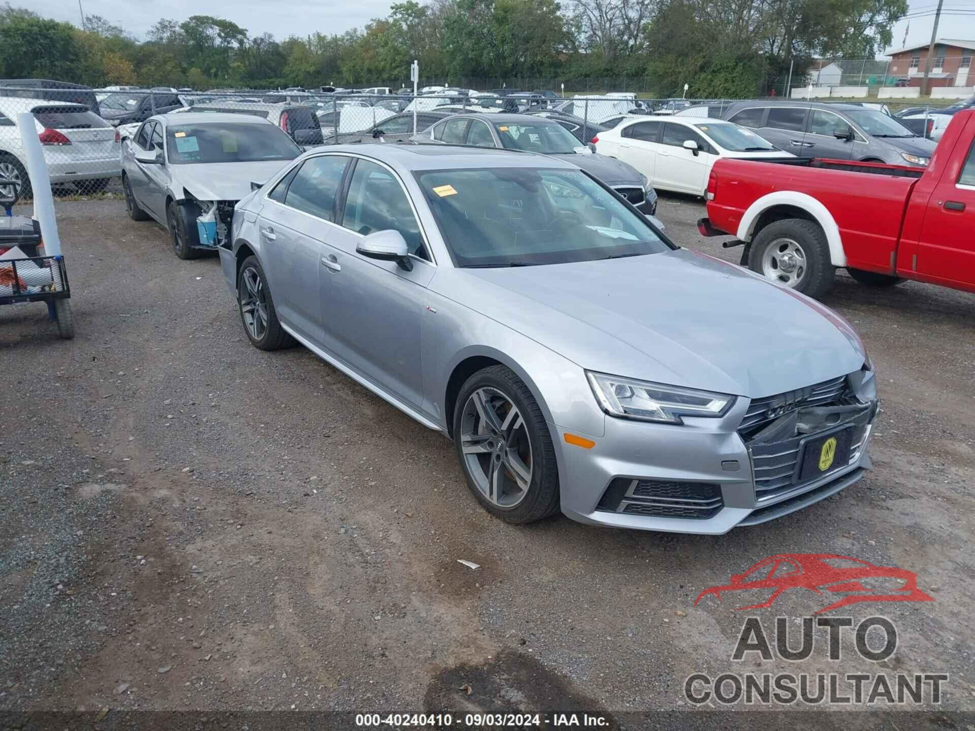 AUDI A4 2018 - WAUENAF44JN008417