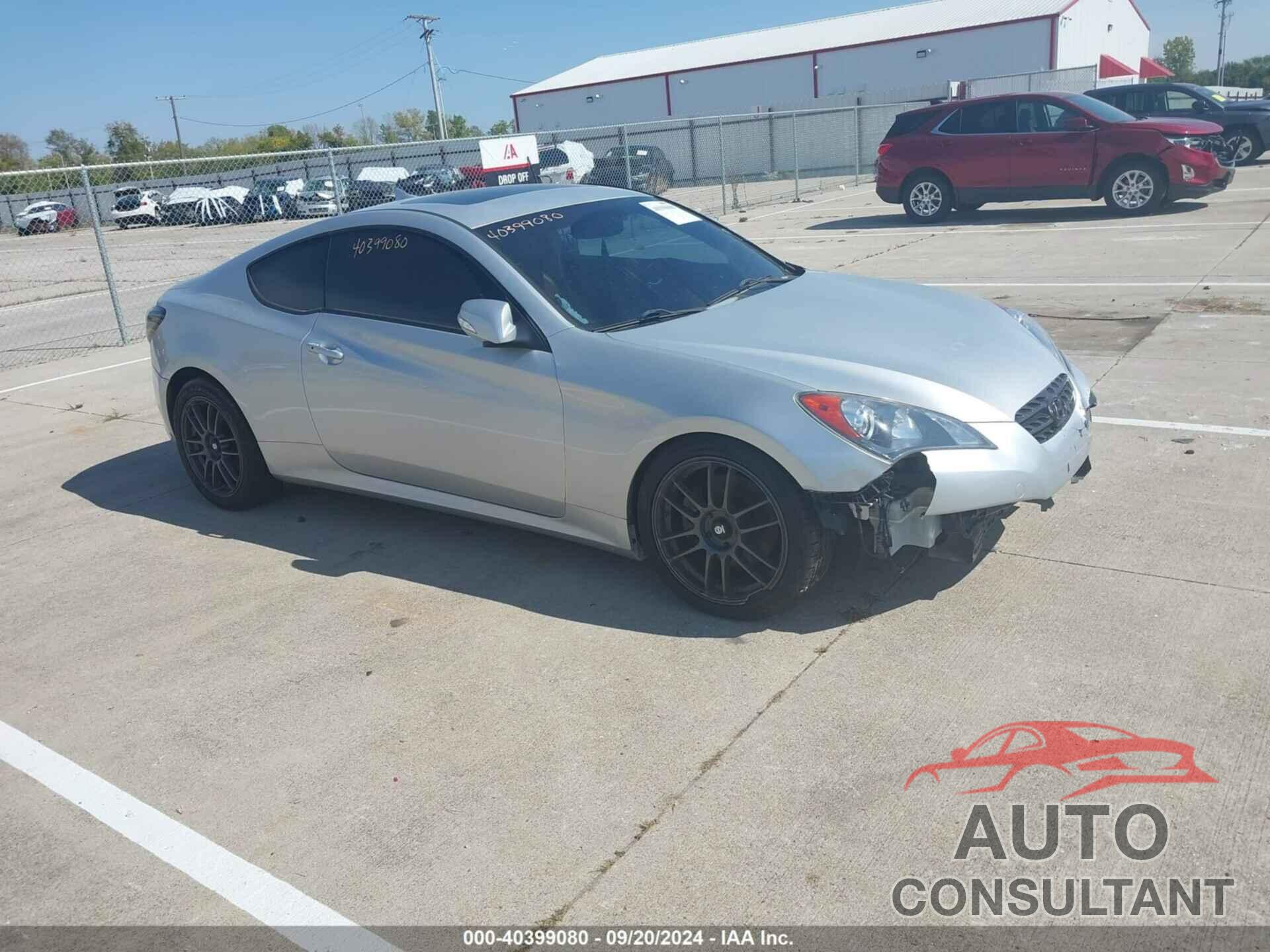 HYUNDAI GENESIS 2010 - KMHHU6KH4AU003535