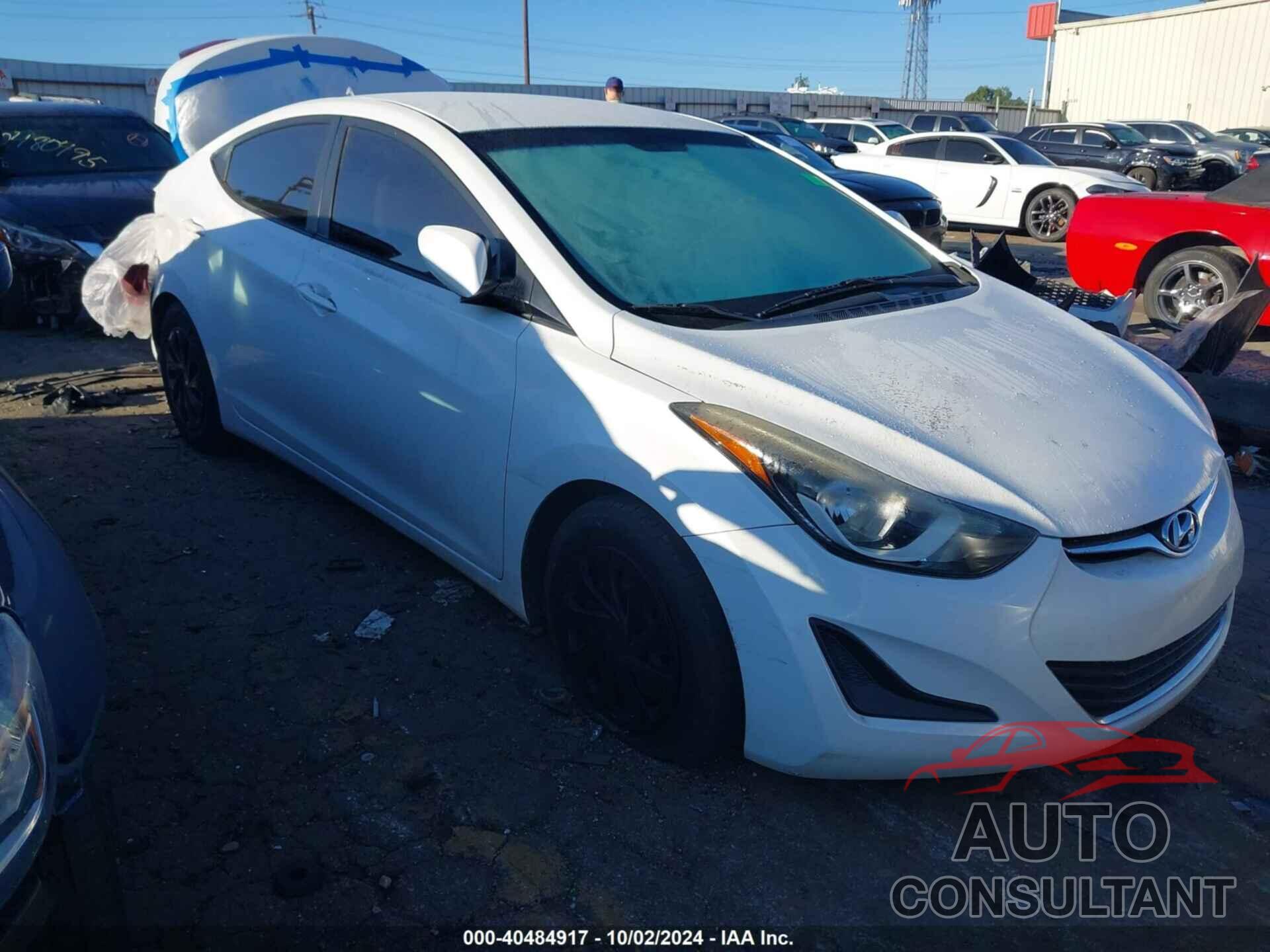 HYUNDAI ELANTRA 2016 - 5NPDH4AE0GH769090