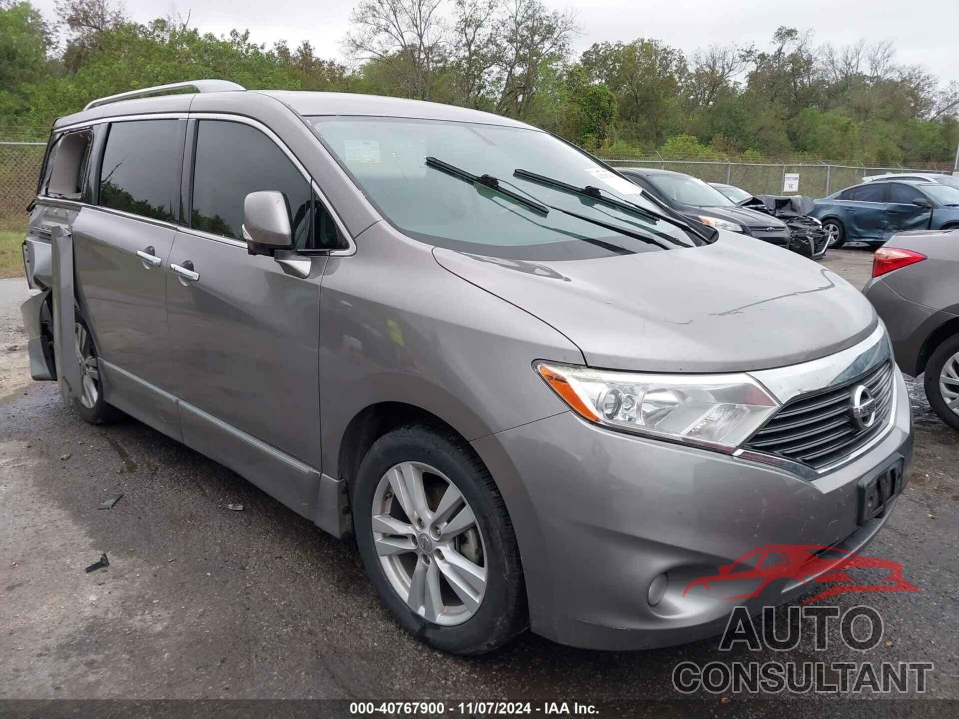 NISSAN QUEST 2013 - JN8AE2KP4D9062938