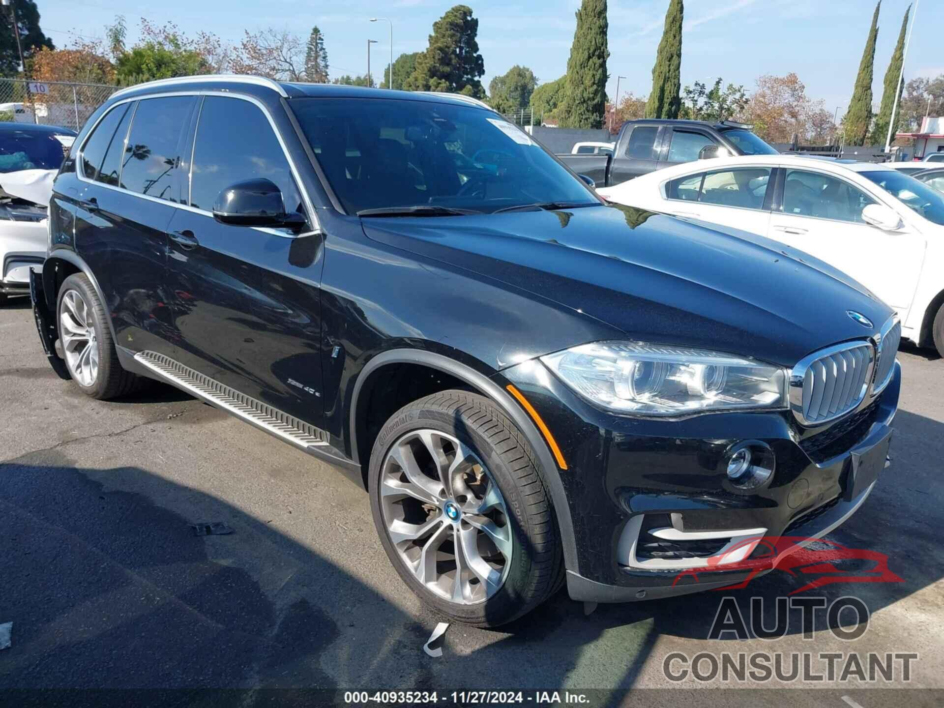BMW X5 EDRIVE 2018 - 5UXKT0C5XJ0W03514