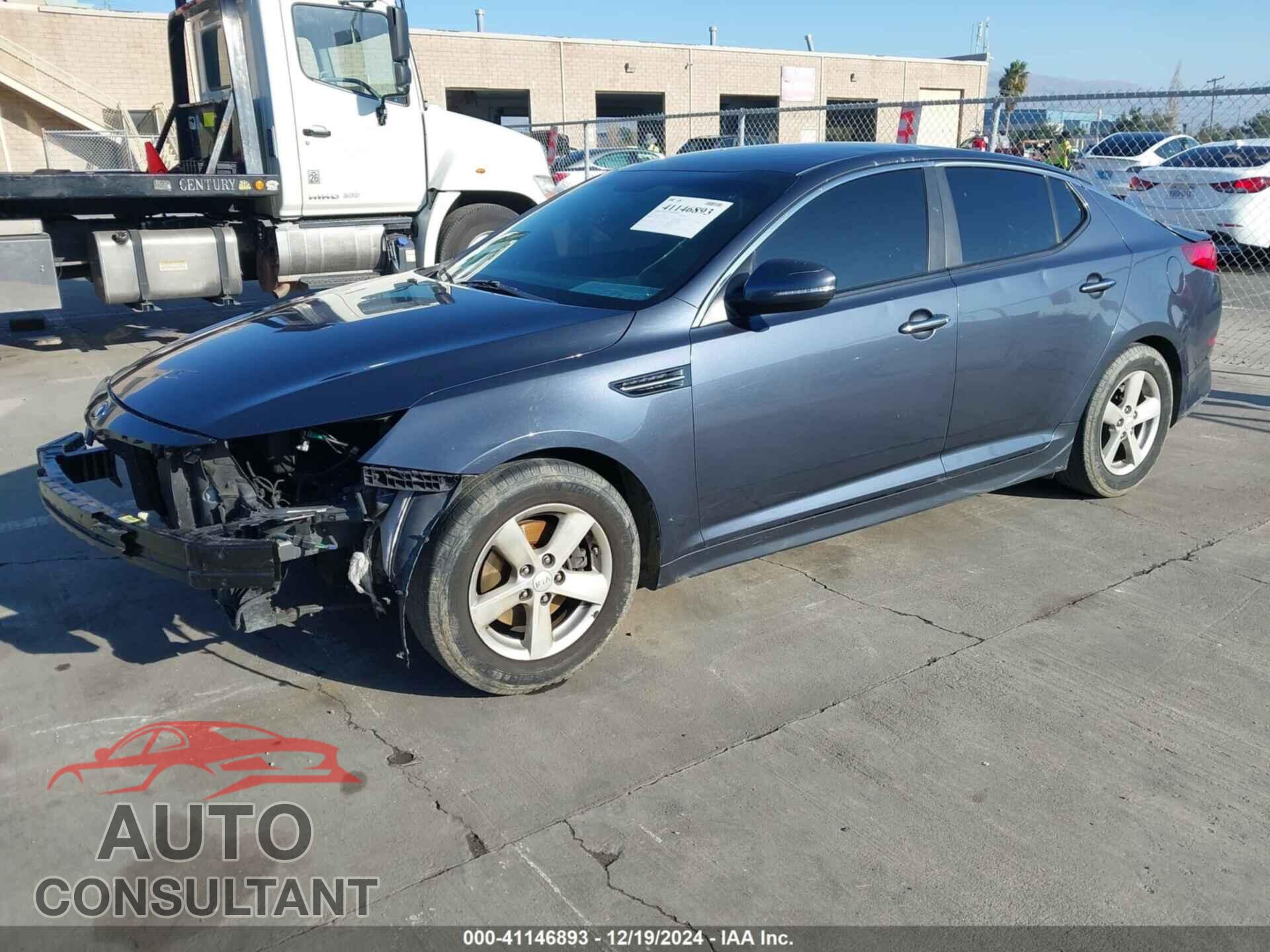 KIA OPTIMA 2015 - KNAGM4A70F5611600