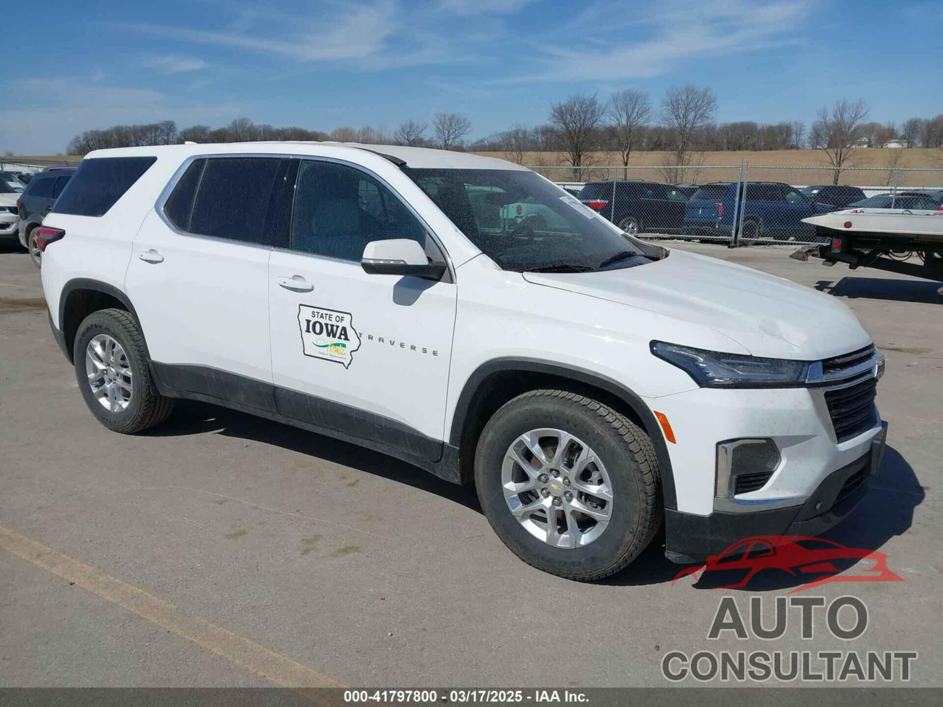 CHEVROLET TRAVERSE 2022 - 1GNEVLKWXNJ102005