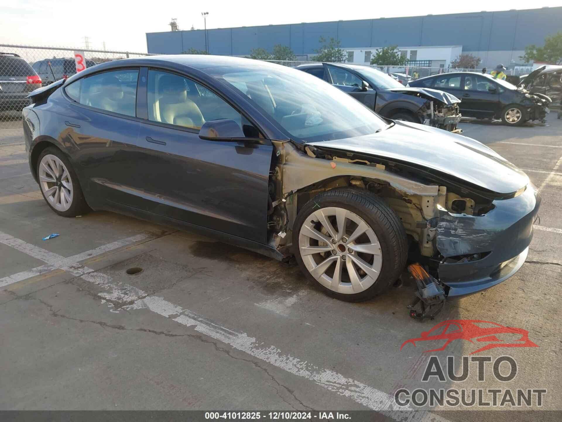 TESLA MODEL 3 2022 - 5YJ3E1EA8NF374192