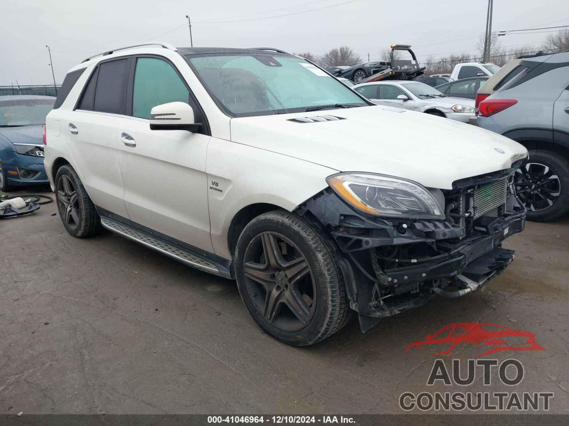 MERCEDES-BENZ ML 63 AMG 2014 - 4JGDA7EB3EA343304