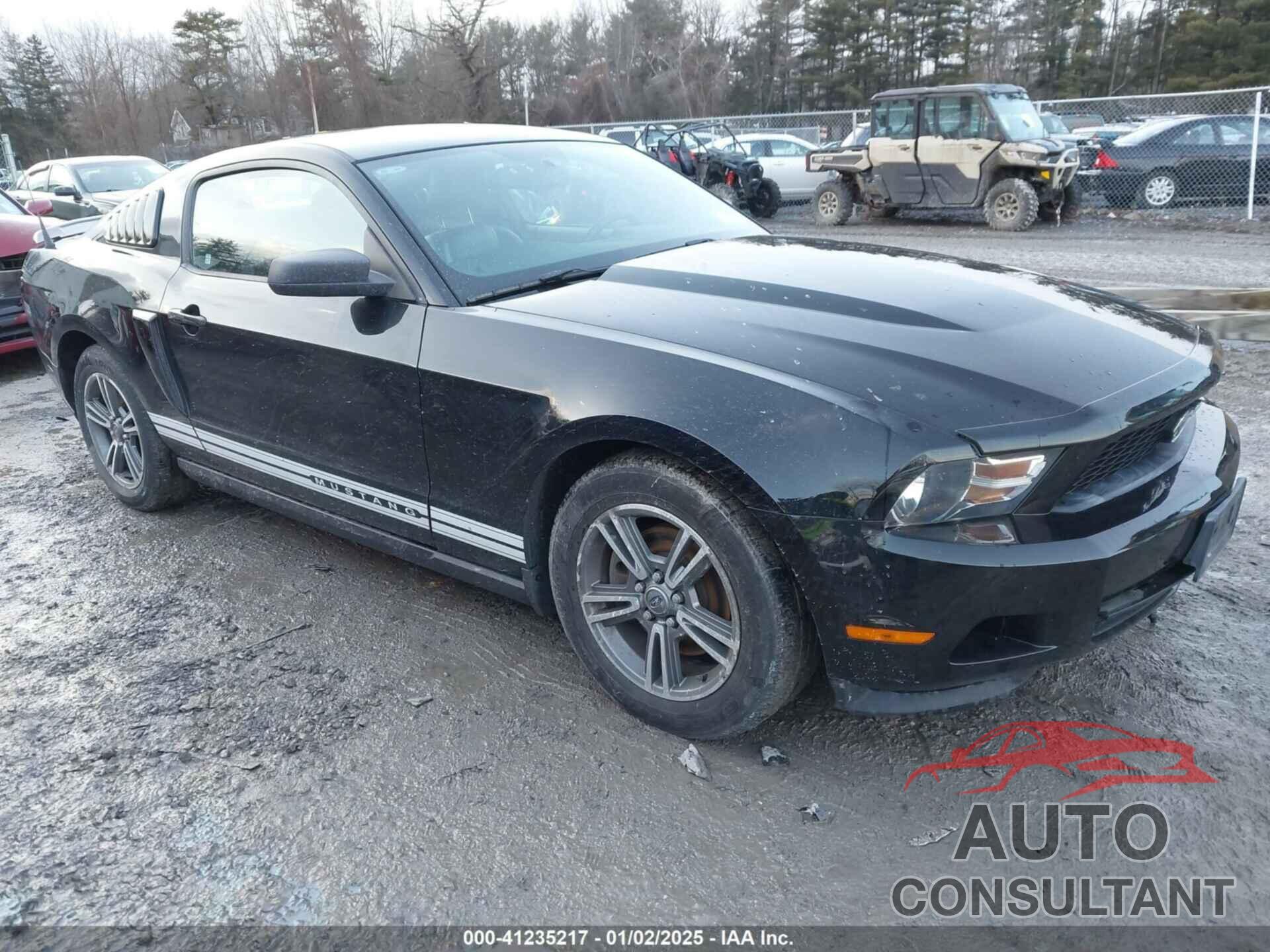 FORD MUSTANG 2012 - 1ZVBP8AM2C5258125