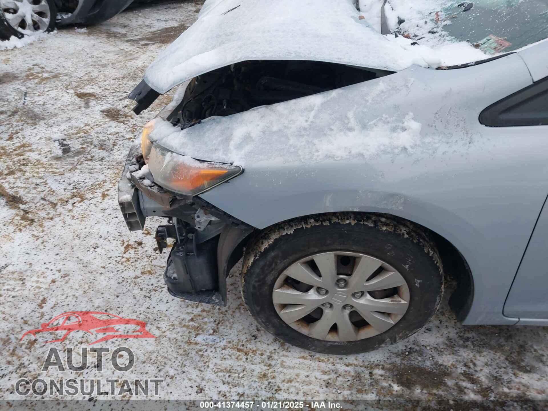 HONDA CIVIC SDN 2012 - 2HGFB2F51CH516596