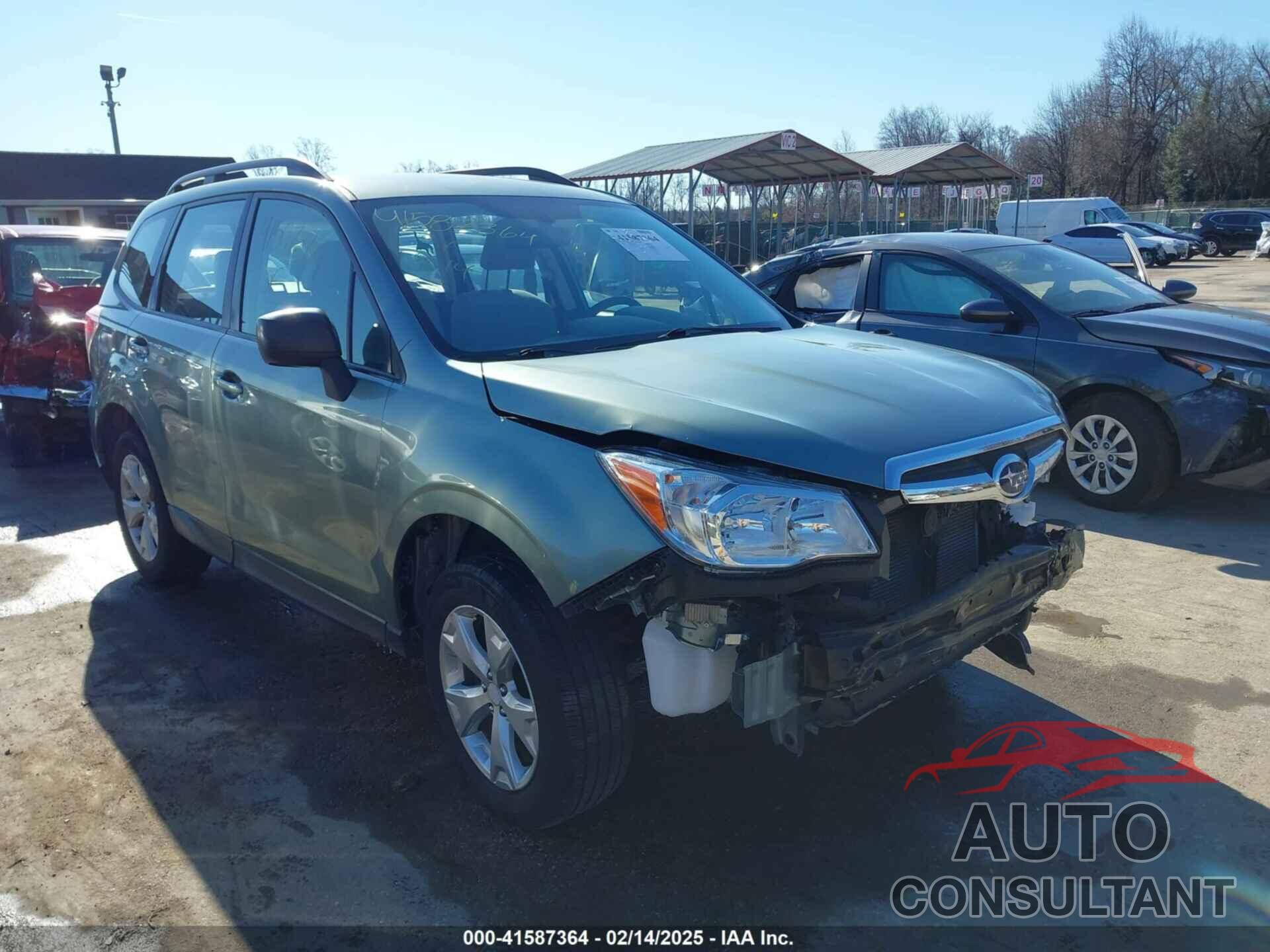 SUBARU FORESTER 2016 - JF2SJABC6GH439672