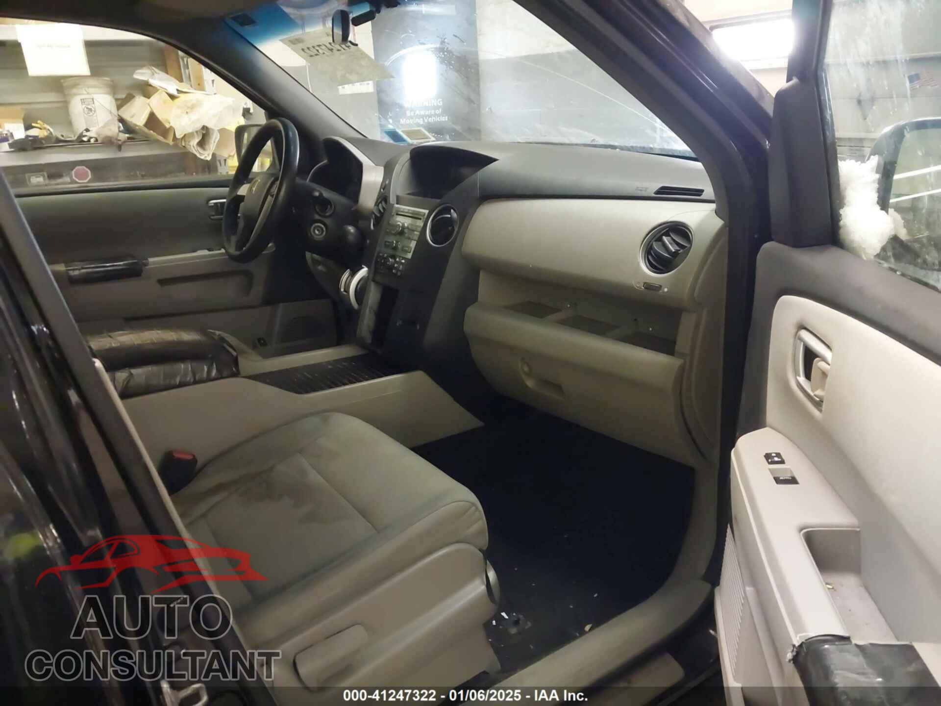 HONDA PILOT 2010 - 5FNYF4H29AB504872