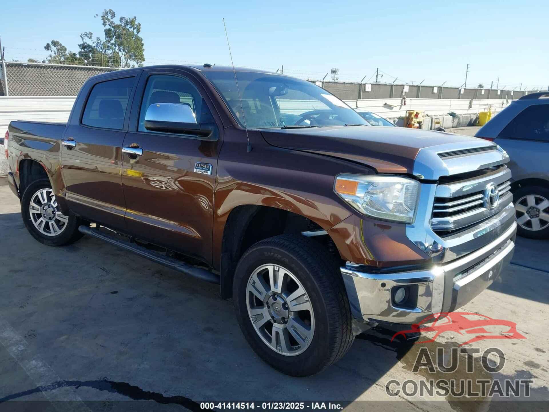 TOYOTA TUNDRA 2016 - 5TFGY5F13GX207357