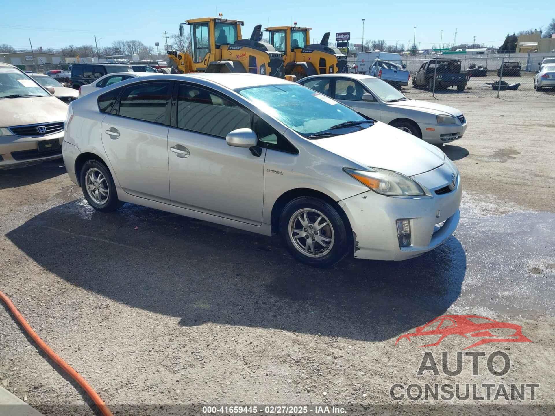 TOYOTA PRIUS 2010 - JTDKN3DU9A0022752