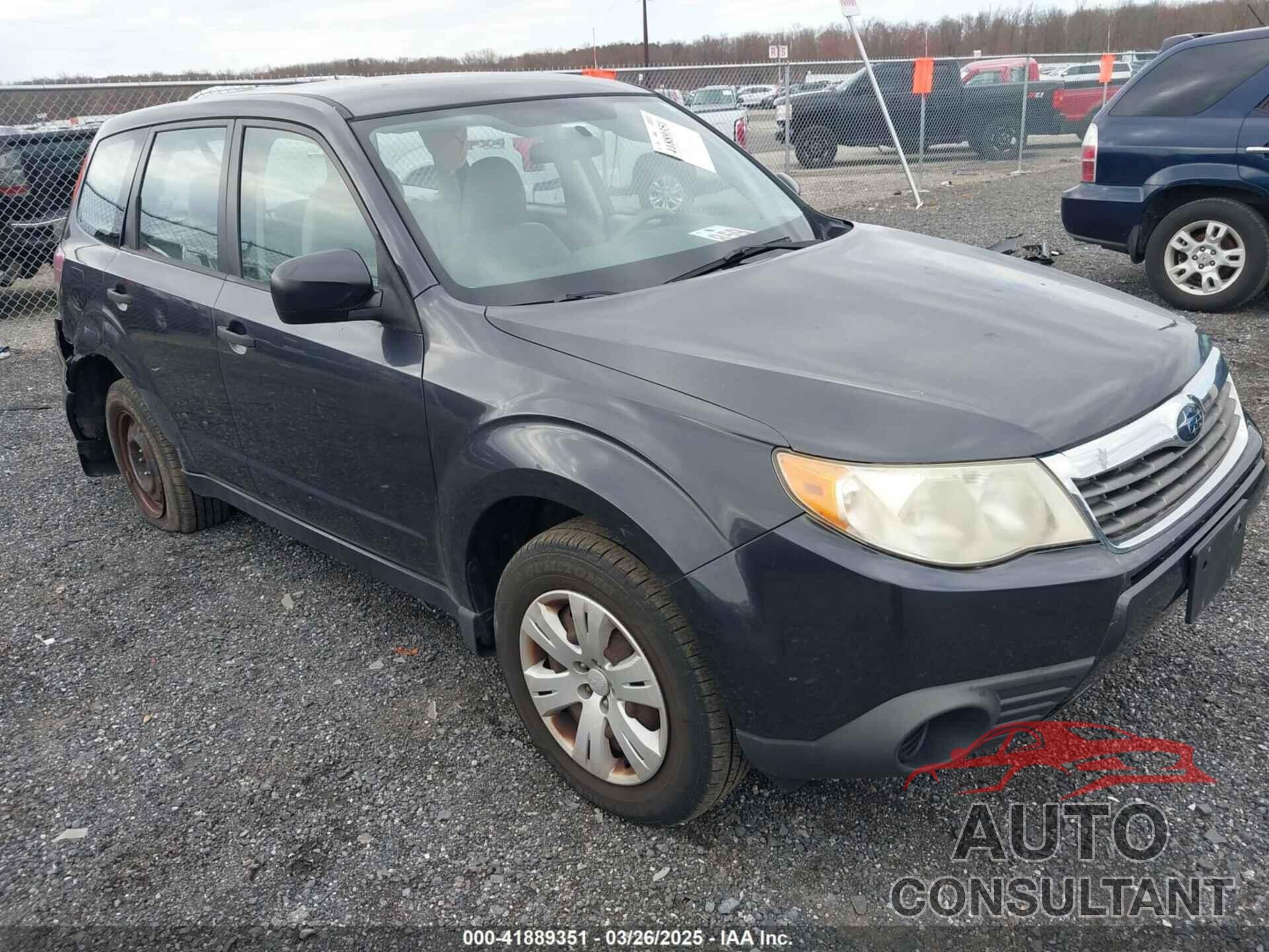 SUBARU FORESTER 2010 - JF2SH6AC6AH758085