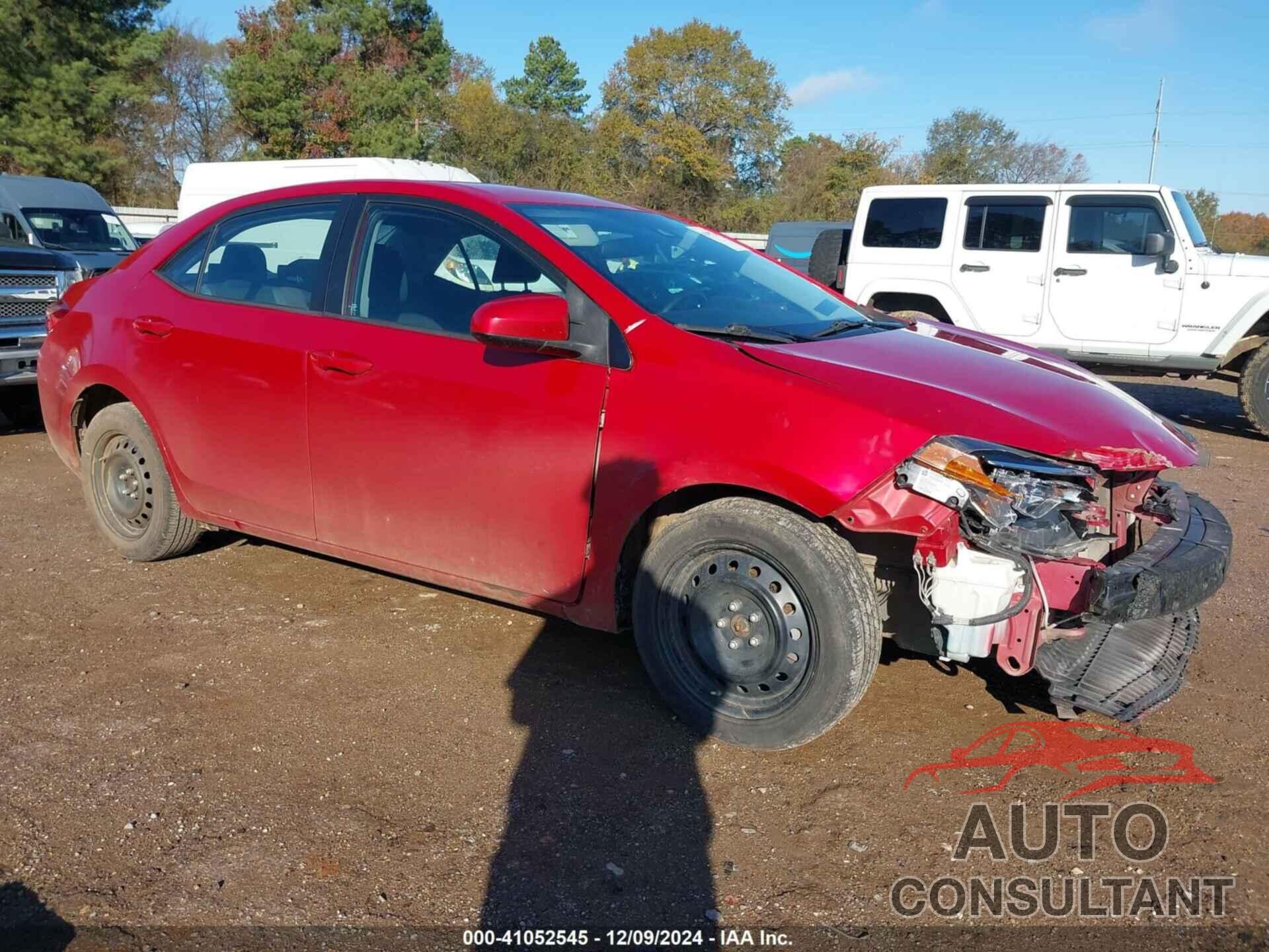 TOYOTA COROLLA 2017 - 2T1BURHE0HC886548