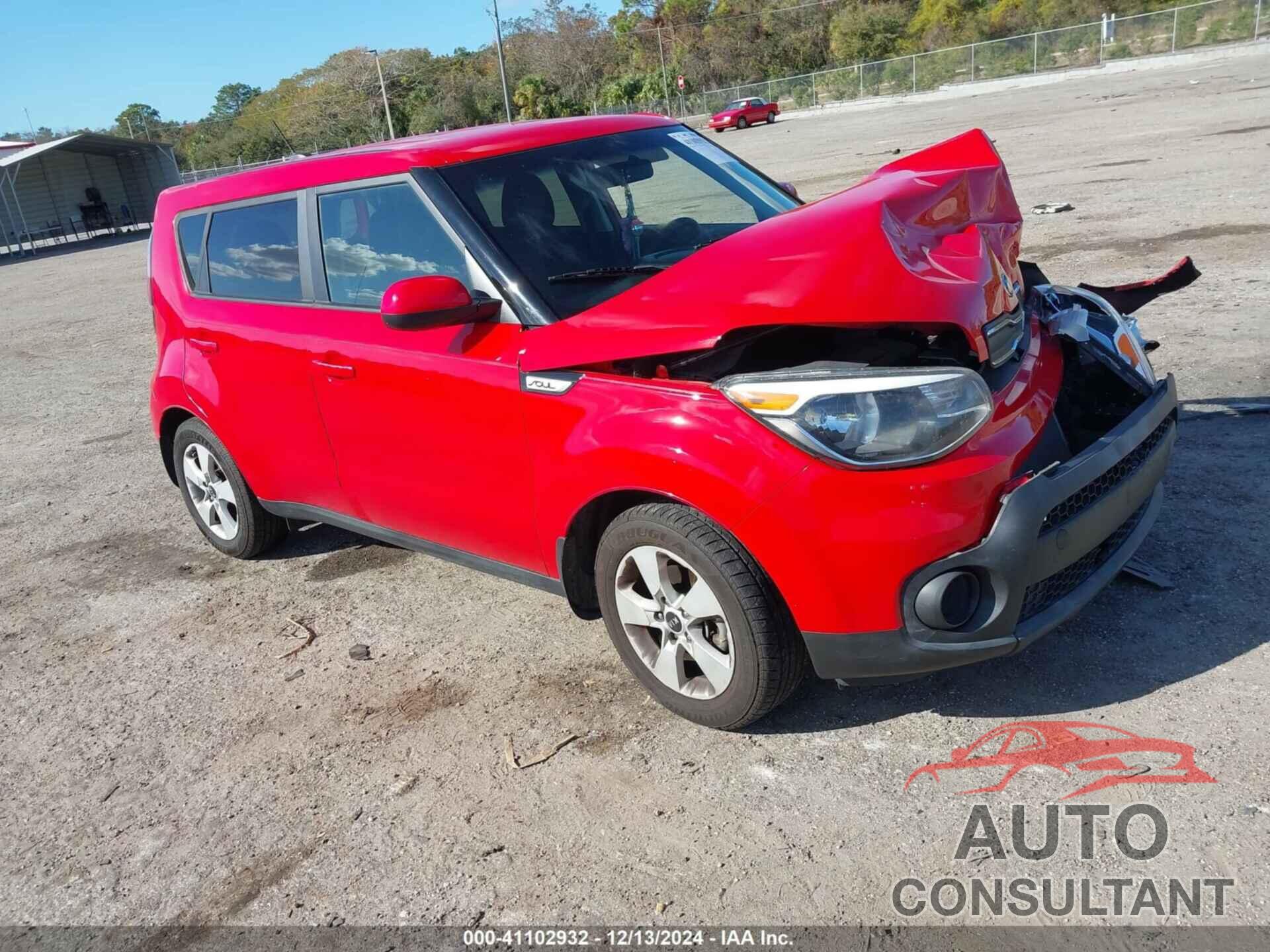 KIA SOUL 2019 - KNDJN2A27K7628598