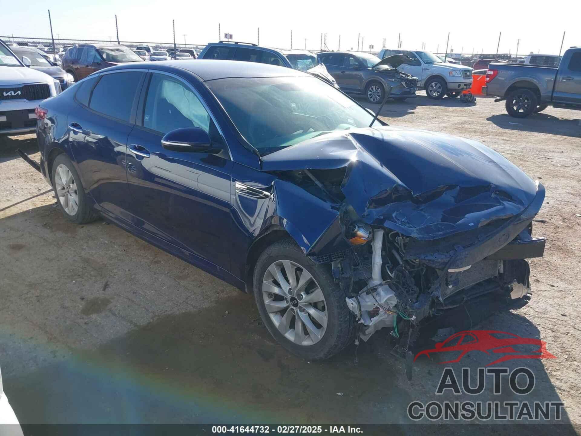 KIA OPTIMA 2018 - 5XXGT4L34JG194647