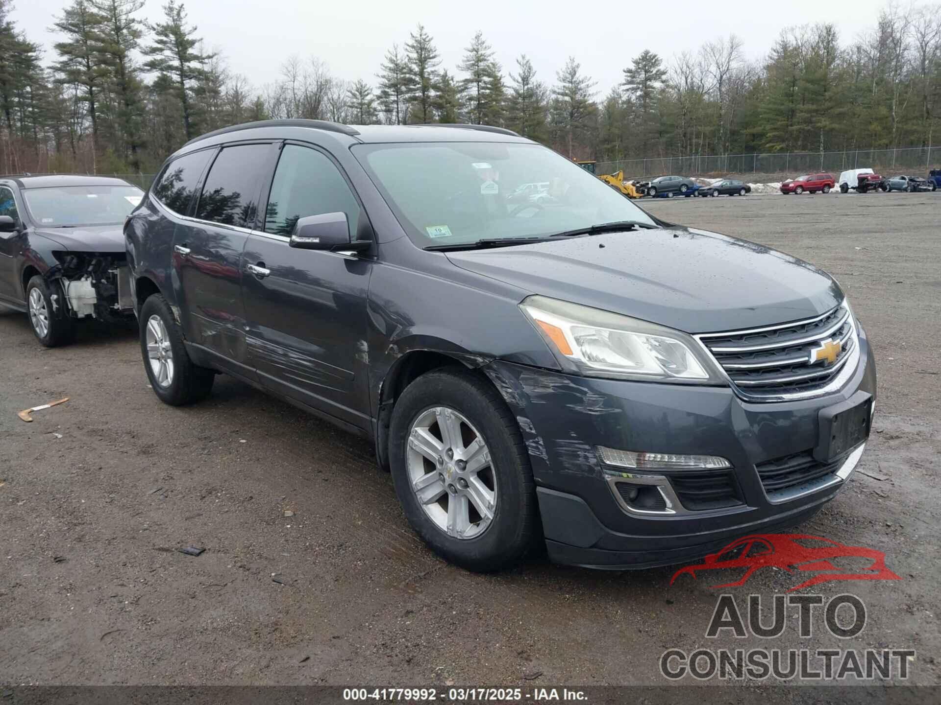 CHEVROLET TRAVERSE 2013 - 1GNKRGKD2DJ166714