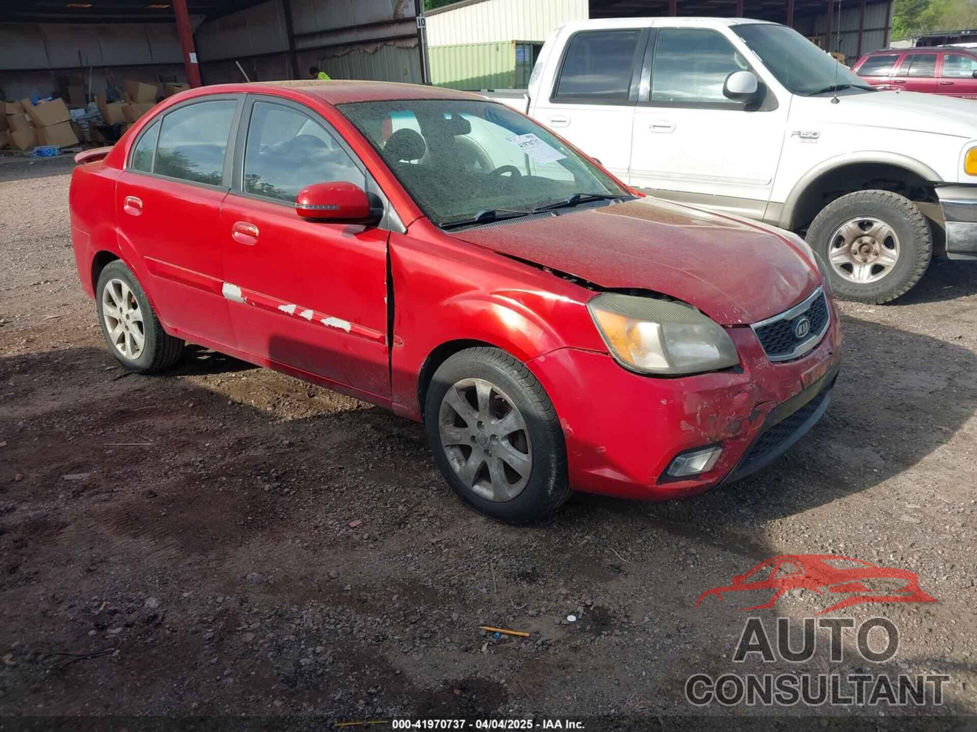KIA RIO 2011 - KNADH4A33B6714471
