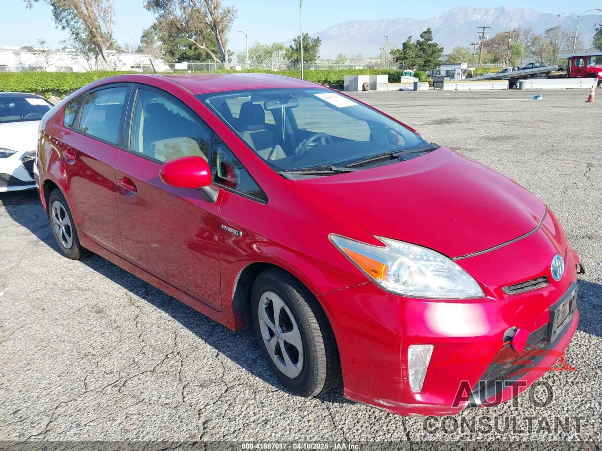 TOYOTA PRIUS 2015 - JTDKN3DU4F1984801